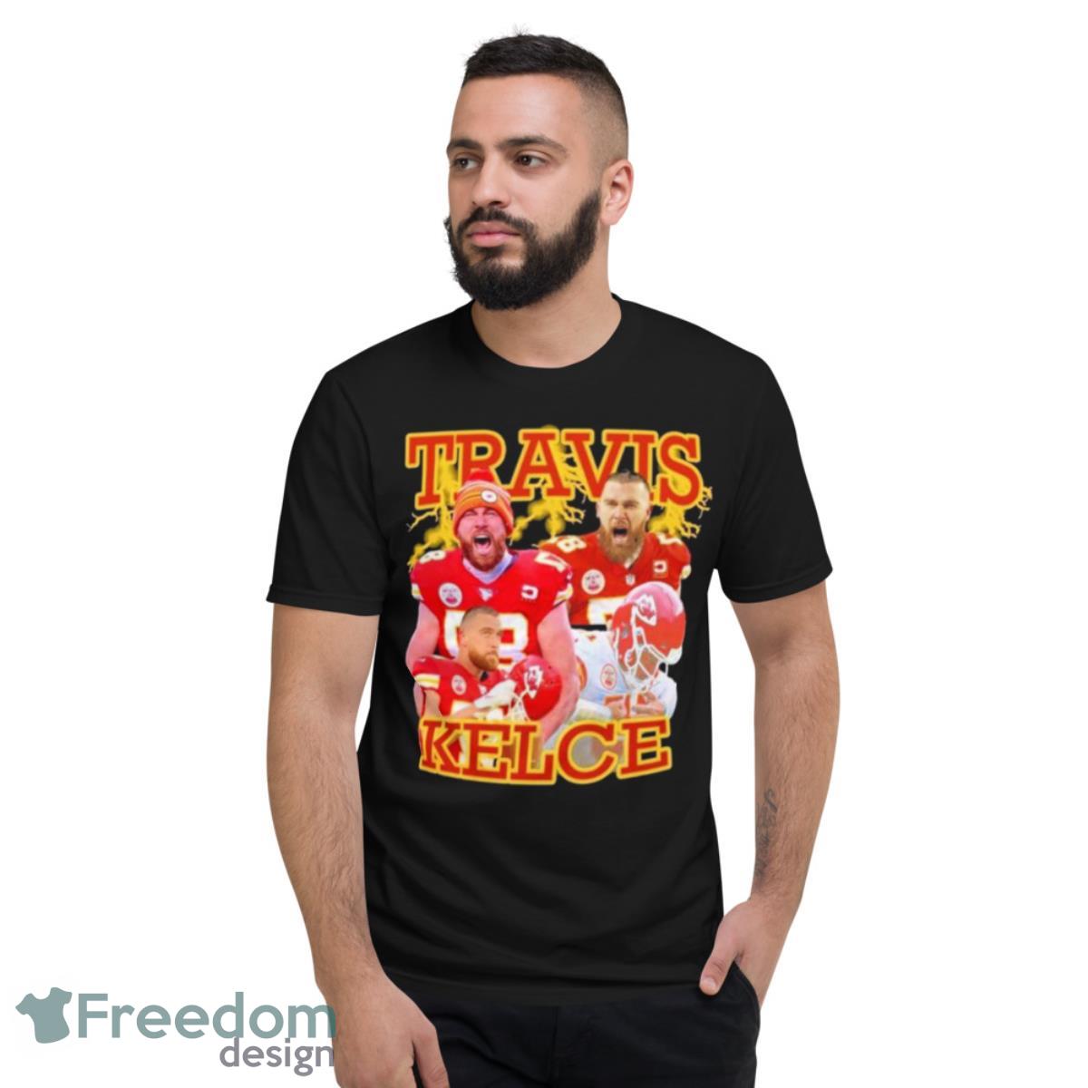 Travis Kelce 90s Vintage Shirt - Short Sleeve T-Shirt