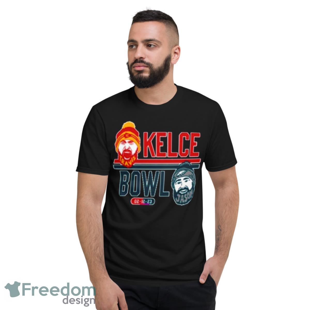 Travis Kelce Jason Bowl 02 12 23 Shirt - Short Sleeve T-Shirt