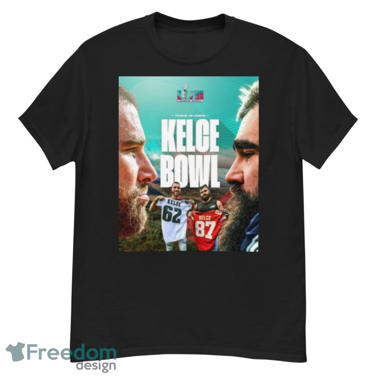 Travis Vs Jason Kelce Bowl Super Bowl LVII 2023 Shirt - G500 Men’s Classic T-Shirt