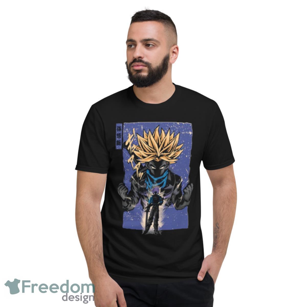 Trunks Retoro Dragon Ball Character Shirt - Short Sleeve T-Shirt