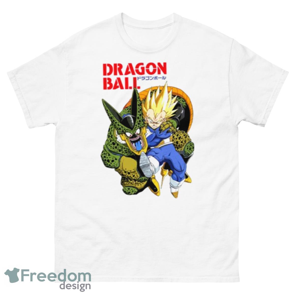 Vegeta Vs Cell Dragon Ball Z Super Vegeta Manga Cover Shirt - 500 Men’s Classic Tee Gildan