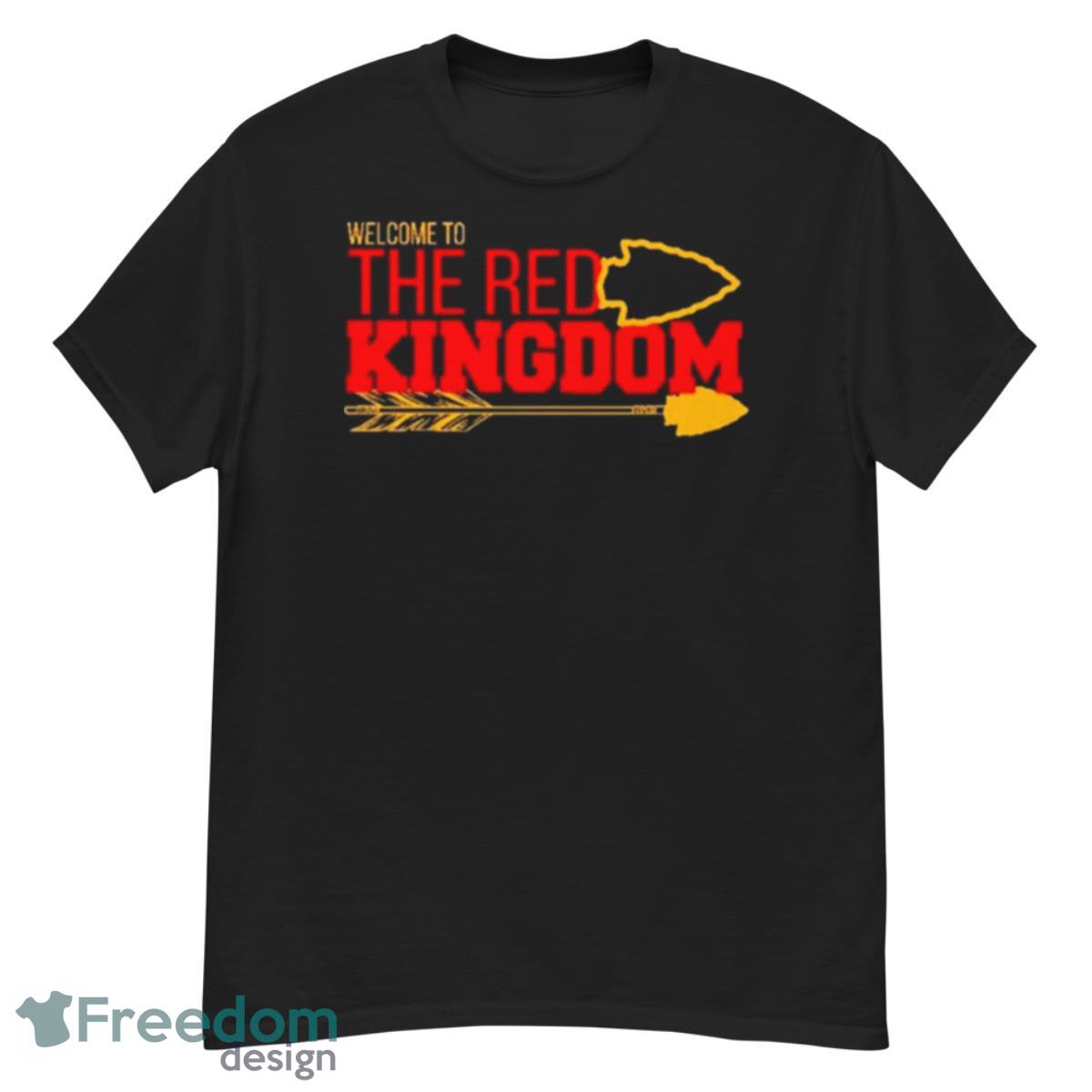 Welcome To The Red Kingdom Kansas City Chiefs 2023 Shirt - G500 Men’s Classic T-Shirt