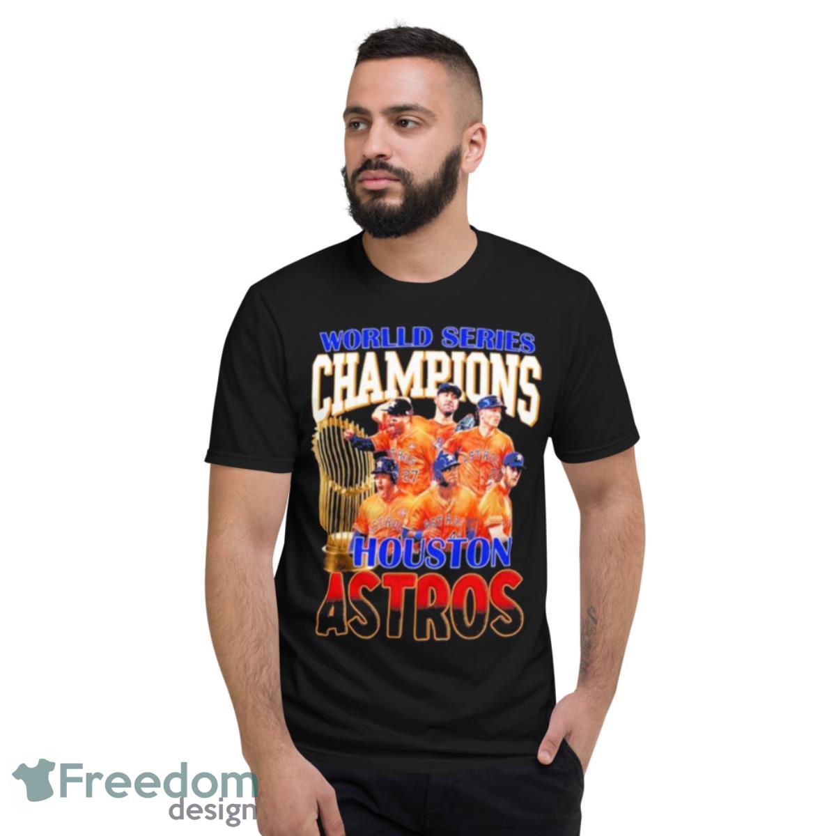 Worlld Series Champions Houston Astros Shirt - Short Sleeve T-Shirt