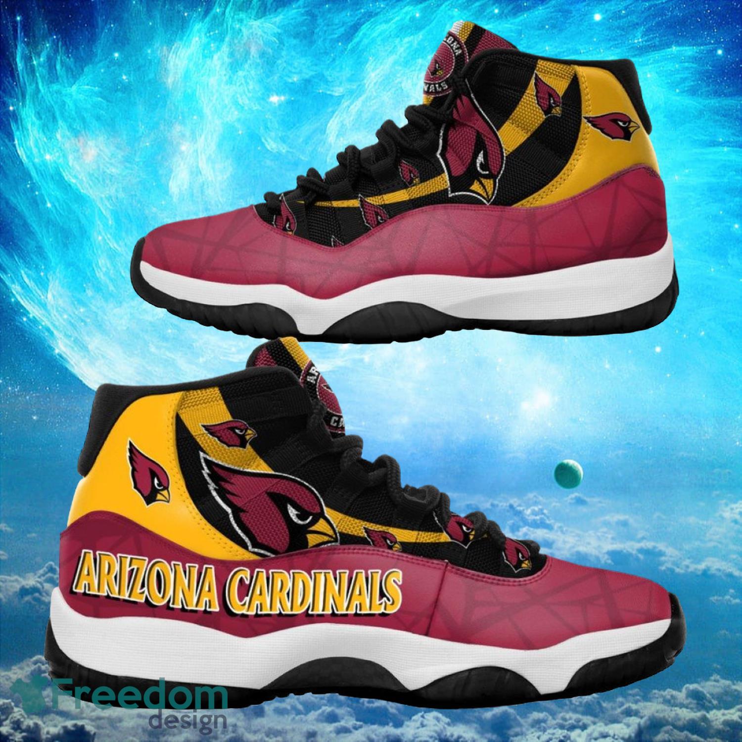 Arizona Cardinals NFL Air Jordan 11 Sneakers Shoes Gift For Fans Product Photo 1