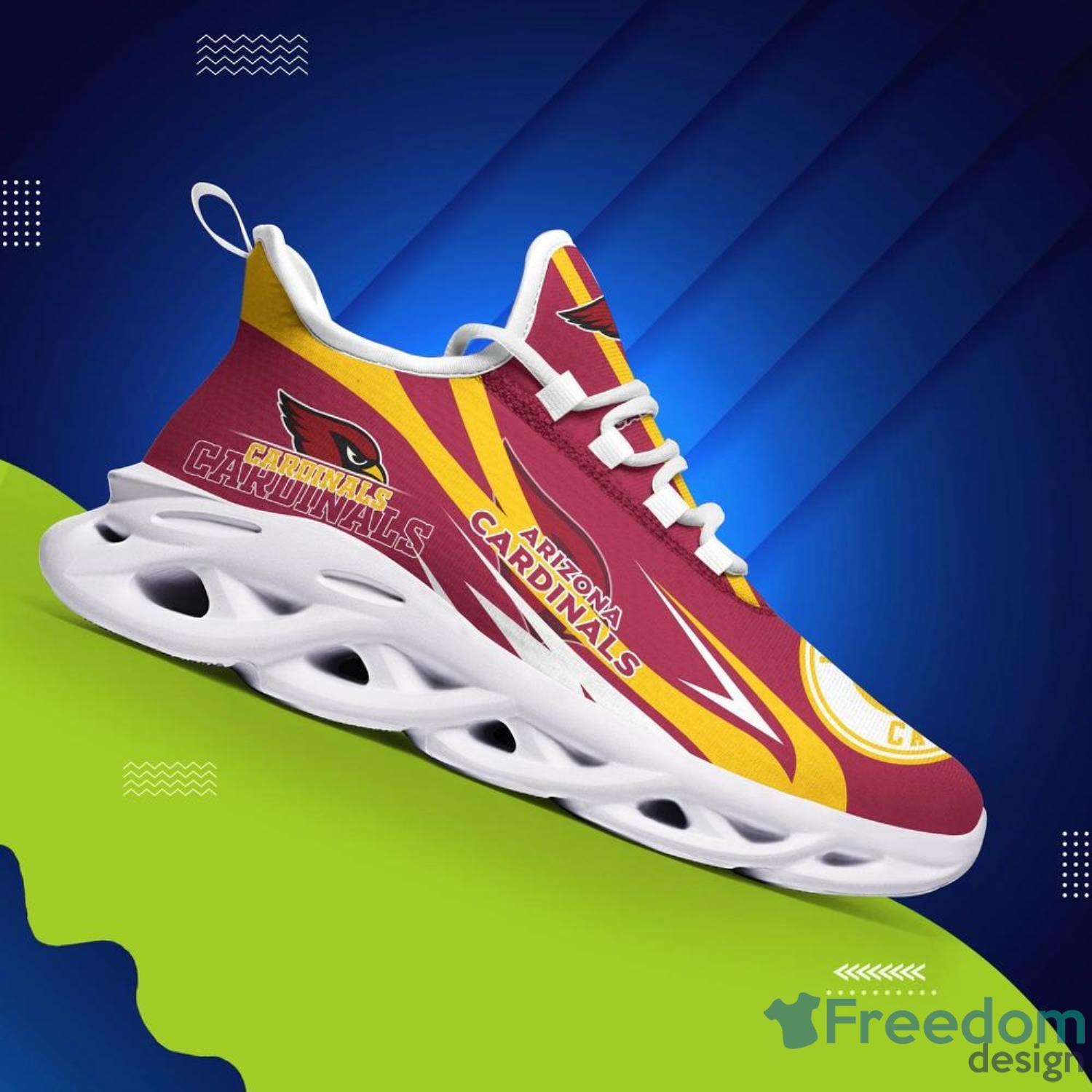 Arizona Cardinals NFLMax Soul Shoes New Sport Gift Running Sneakers -  Freedomdesign