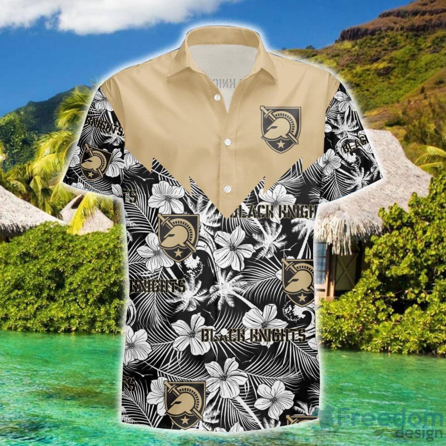 Cool Aloha NCAA Army Black Knights Hawaiian Shirt Summer Holiday