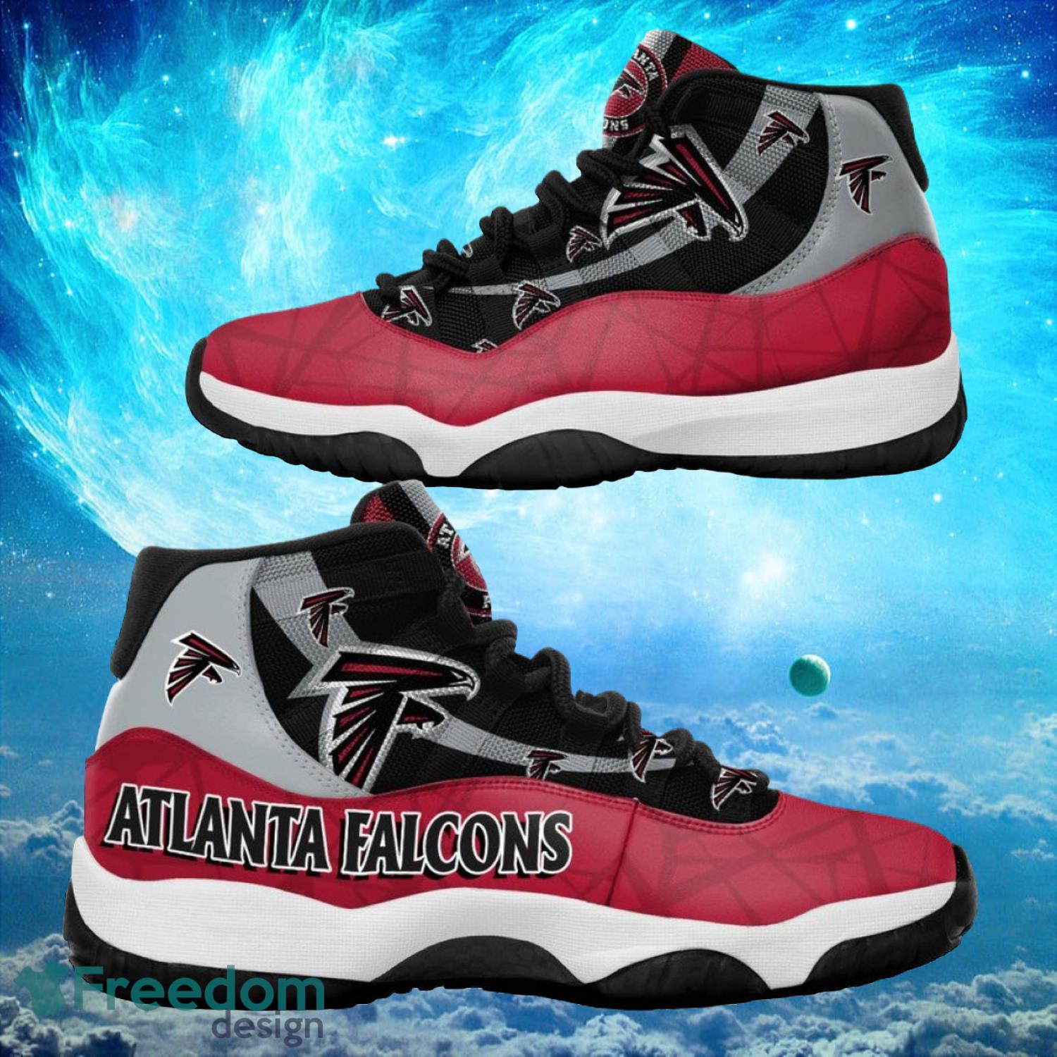 Atlanta Falcons NFL Air Jordan 11 Sneakers Shoes Gift For Fans Product Photo 1