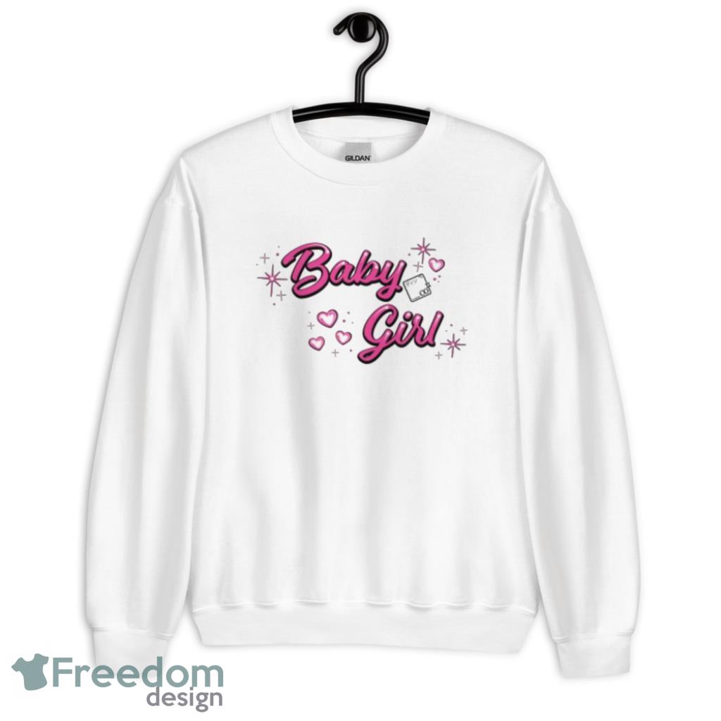 Baby Girl Airbrush Graffiti Design Light T-Shirt Product Photo 1