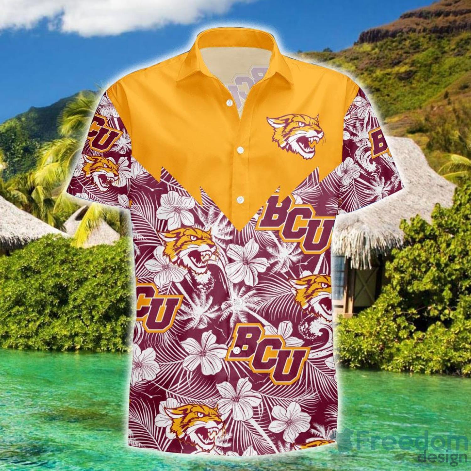 Western Michigan Broncos Tropical Seamless NCAA Fans Hawaiian Shirt -  Freedomdesign