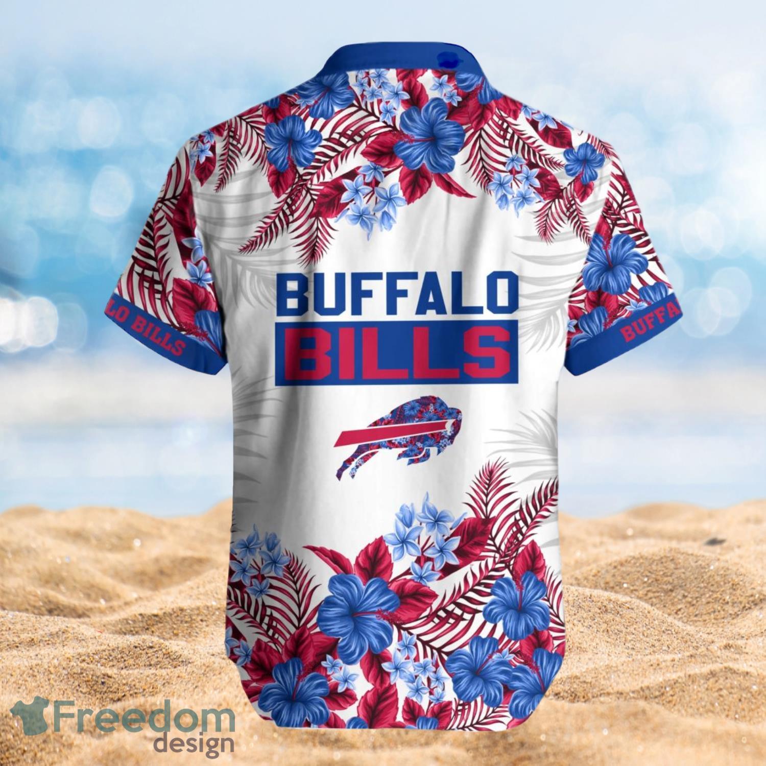 Buffalo Bills Summer Beach Shirt and Shorts Full Over Print Product Photo 2