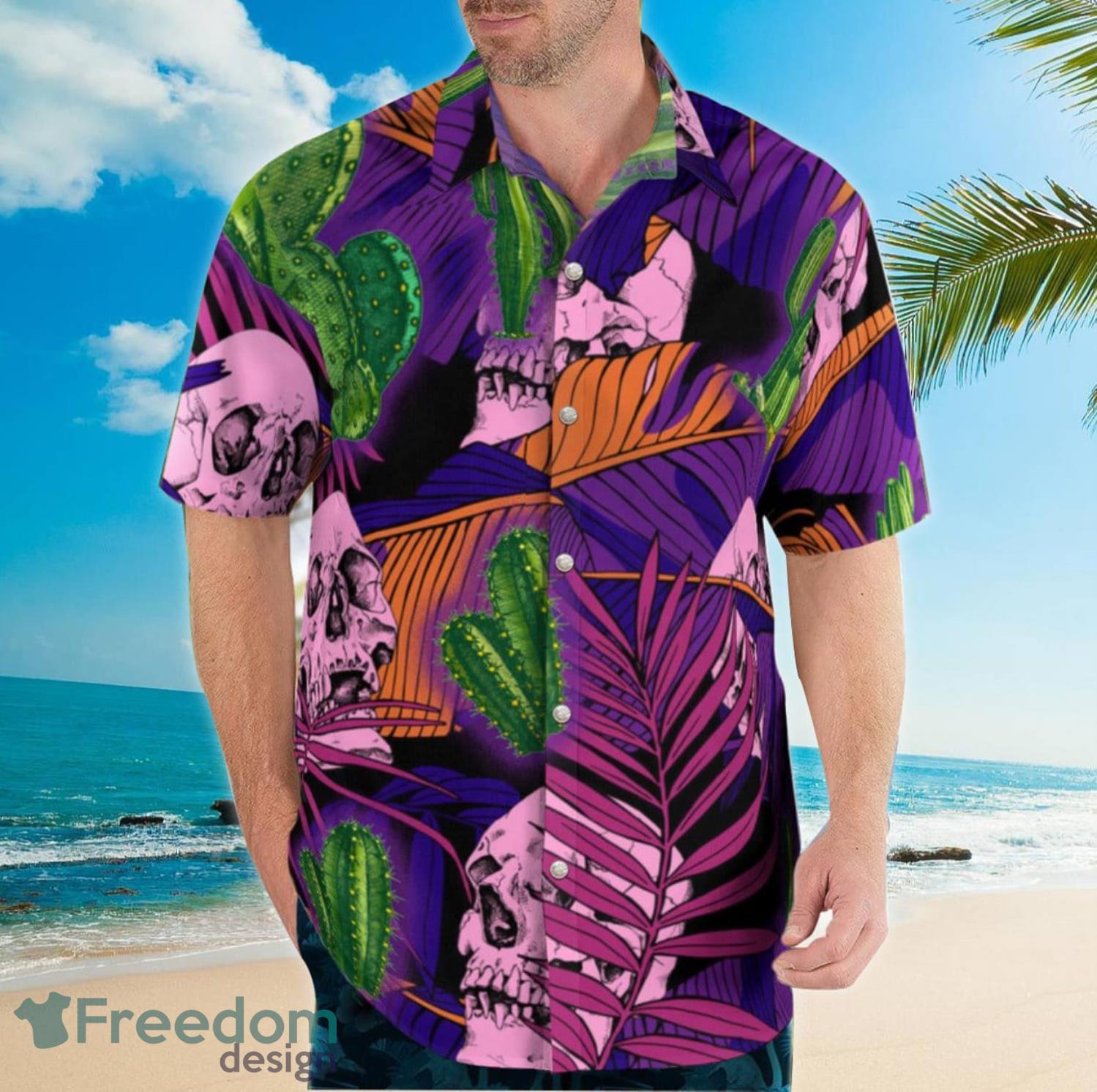 Purple Palm Aloha Happy Summer Hawaiian Shirt For Men And Women -  Freedomdesign