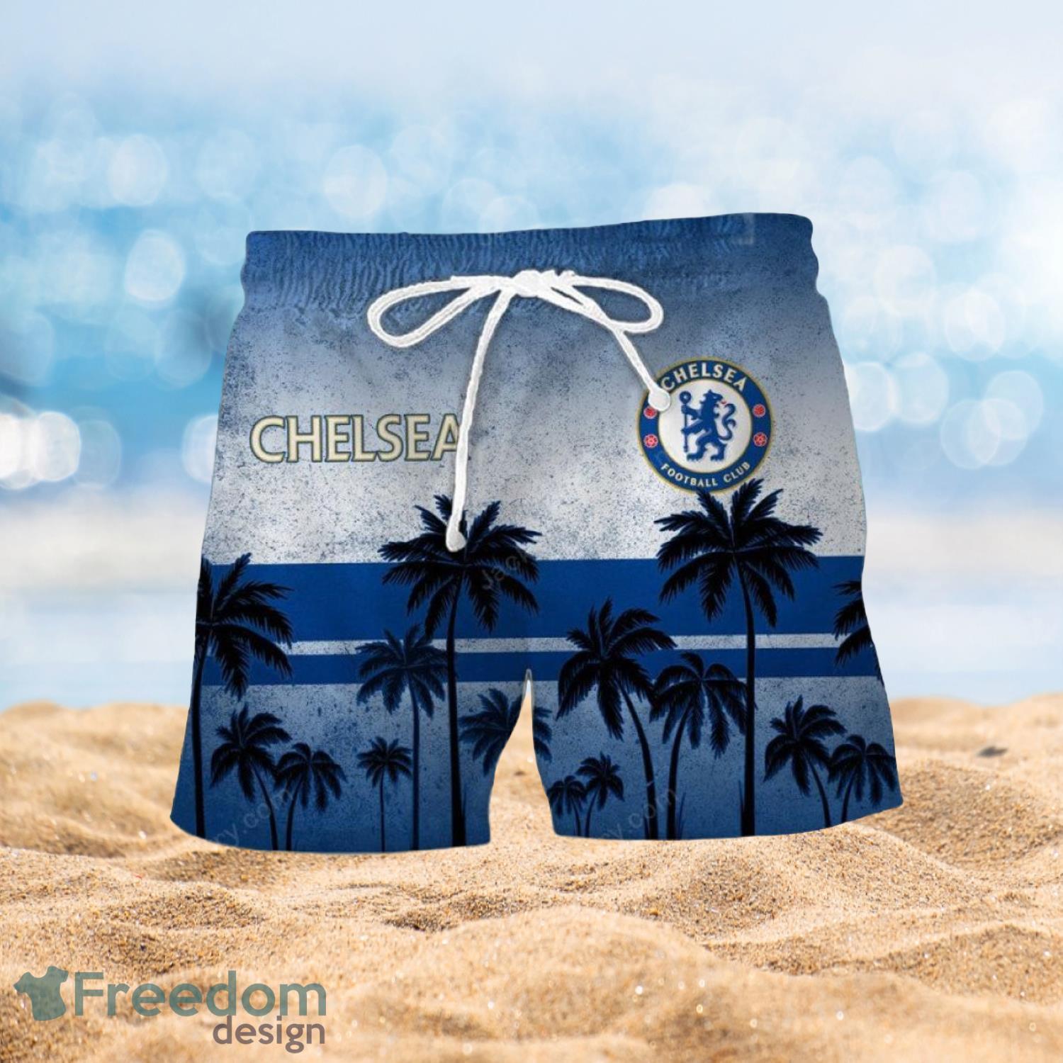 Chelsea FC Summer Beach Shirt and Shorts Full Over Print Product Photo 2
