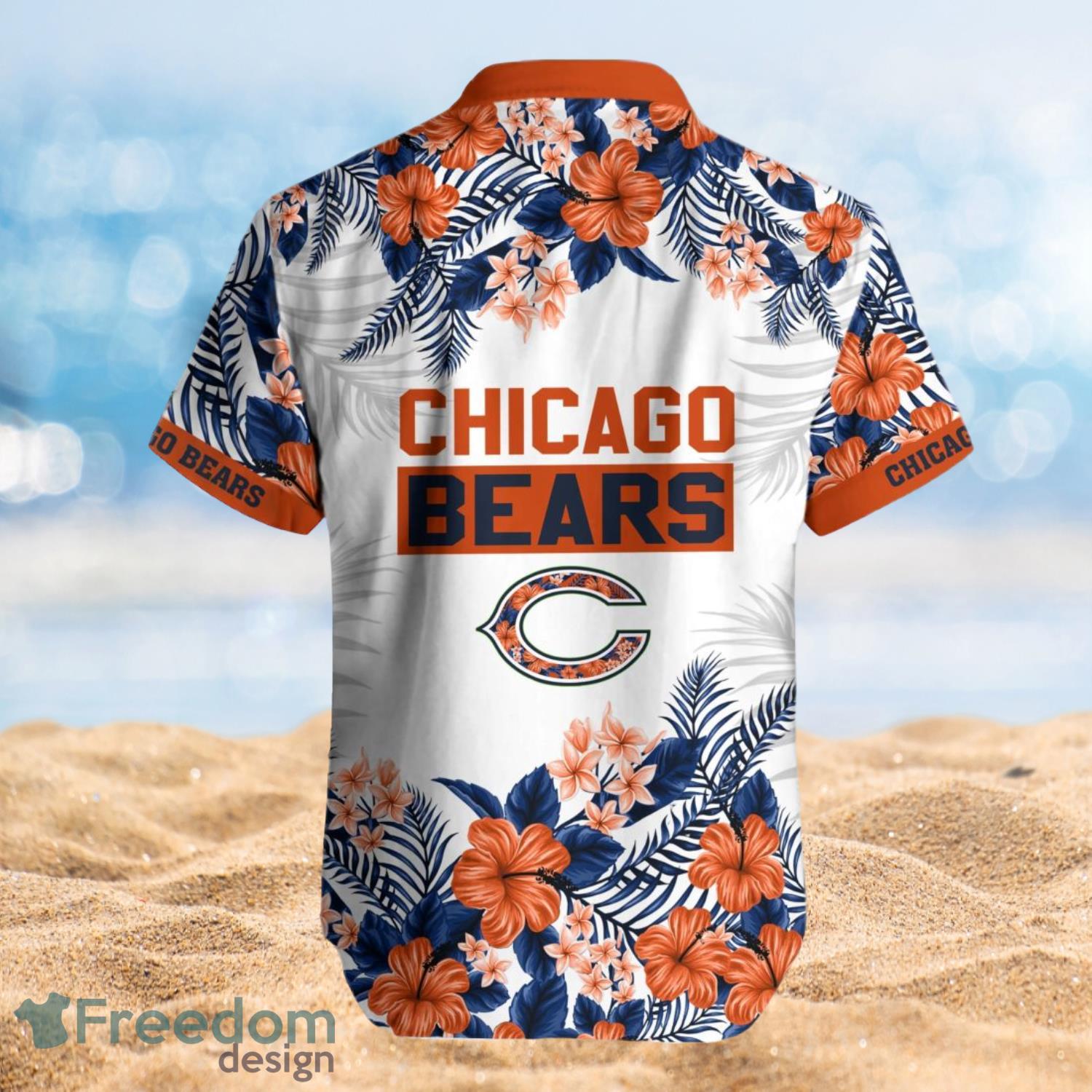 Chicago Bears Summer Beach Shirt and Shorts Full Over Print Product Photo 2
