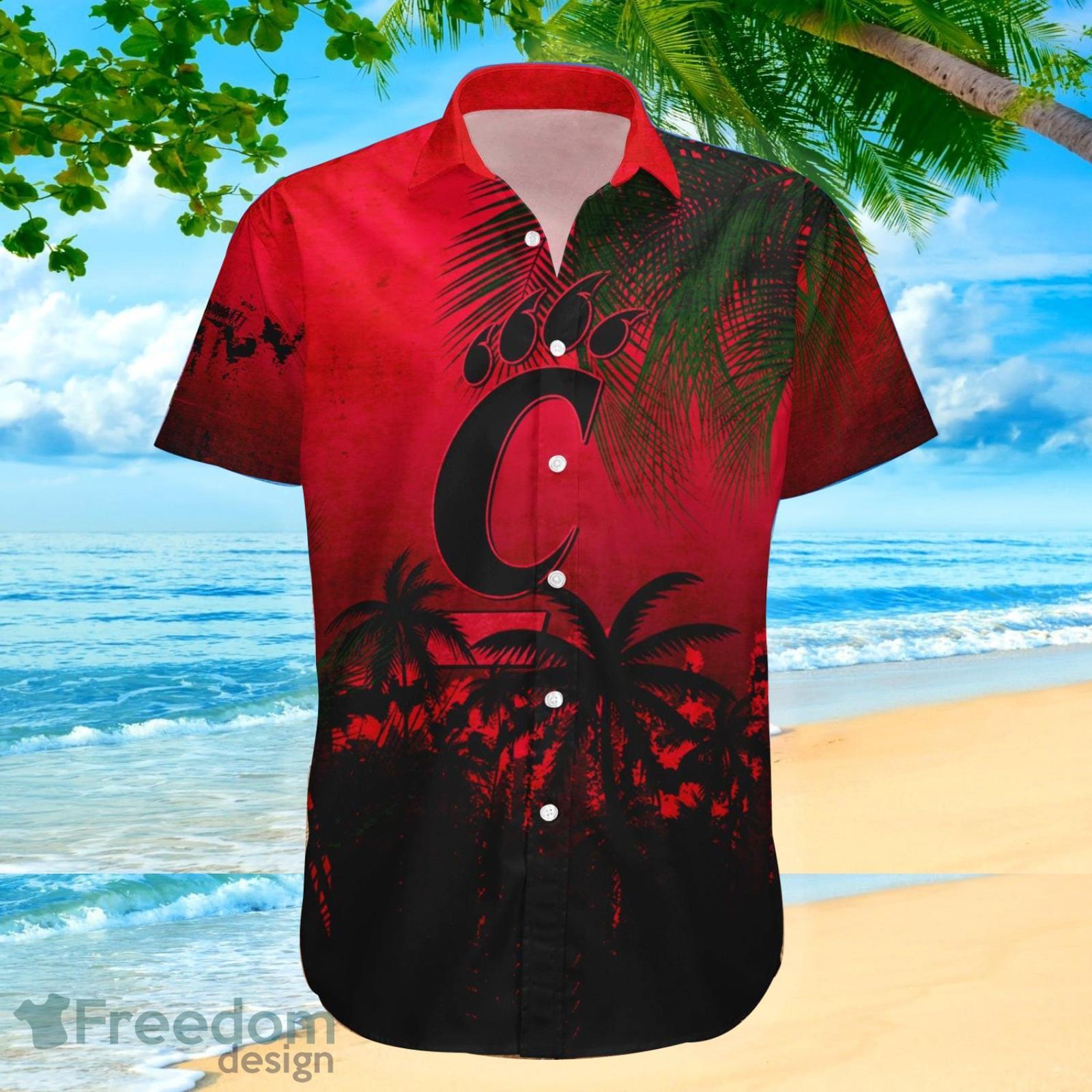 Personalized NCAA Cincinnati Bearcats Hawaiian Shirt Custom - T