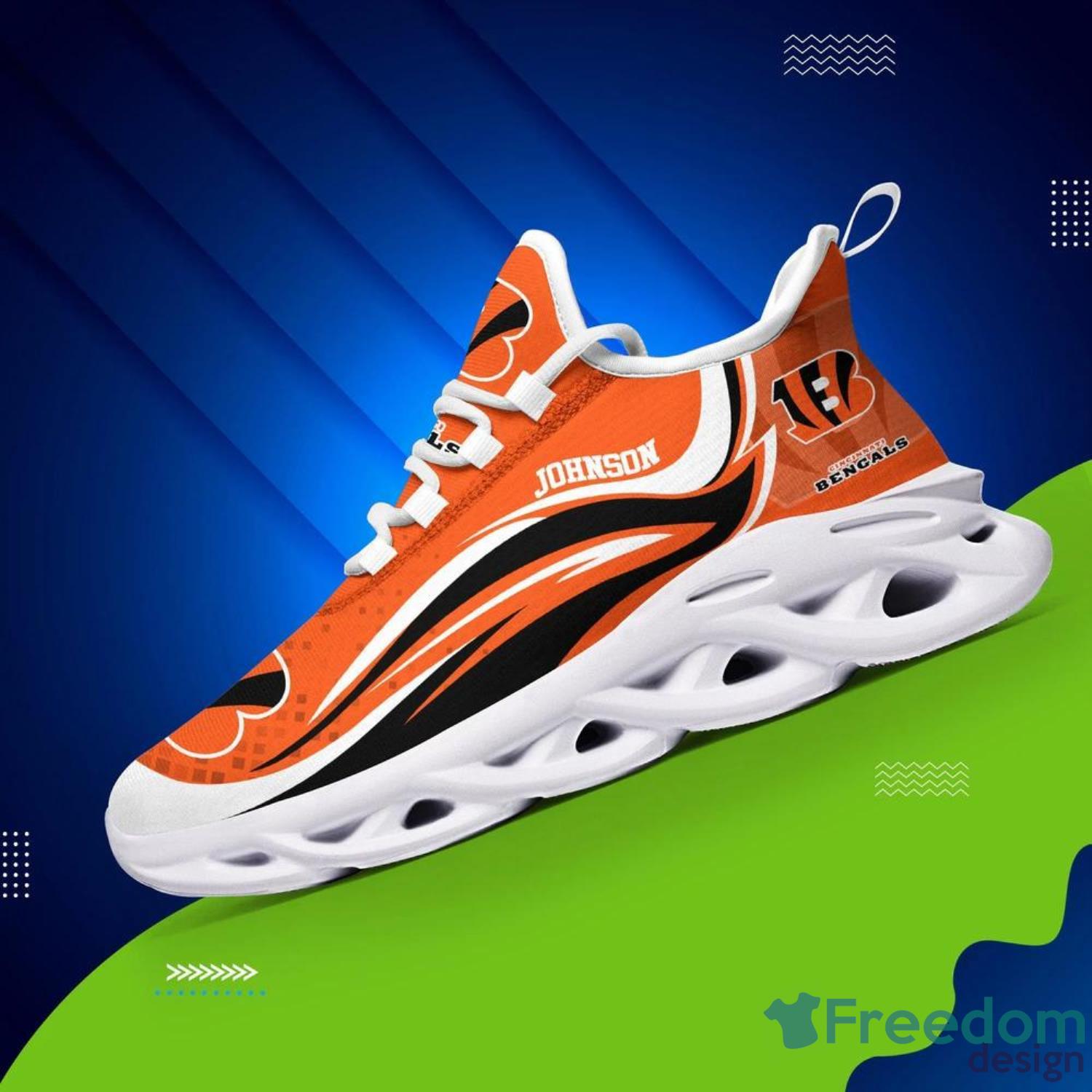 Cincinnati Bengals NFL Clunky Max Soul Shoes Custom Best Gift For Real Fans