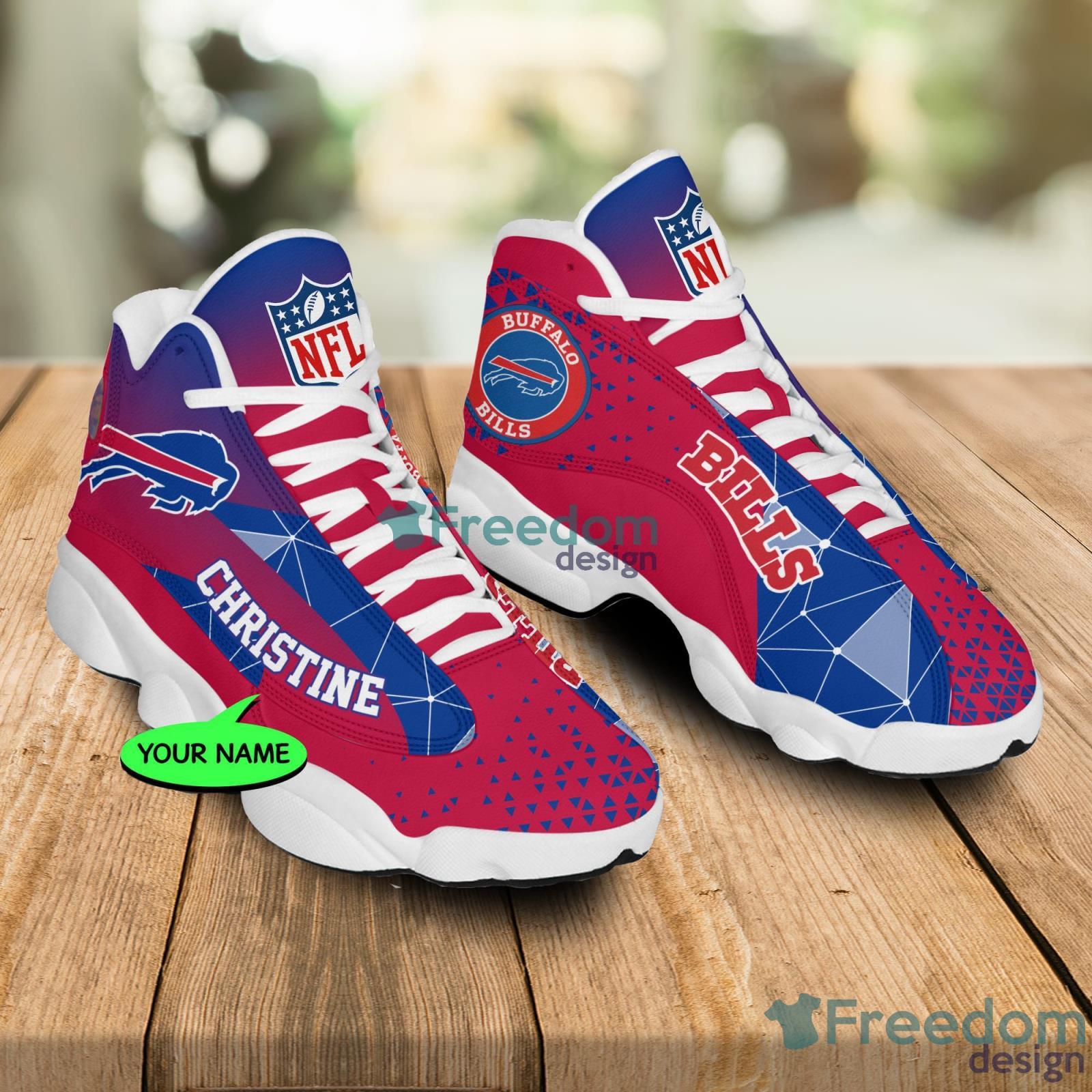 Buffalo Bills Air Jordan 13 Sneaker Shoes - Freedomdesign