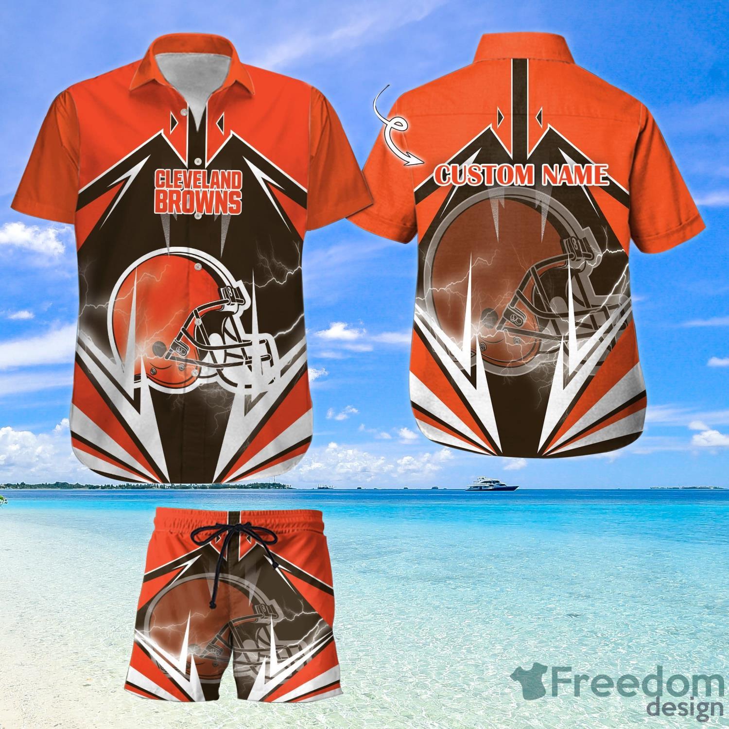 Custom Name NFL Cincinnati Bengals Hawaiian Shirt And Short - Torunstyle