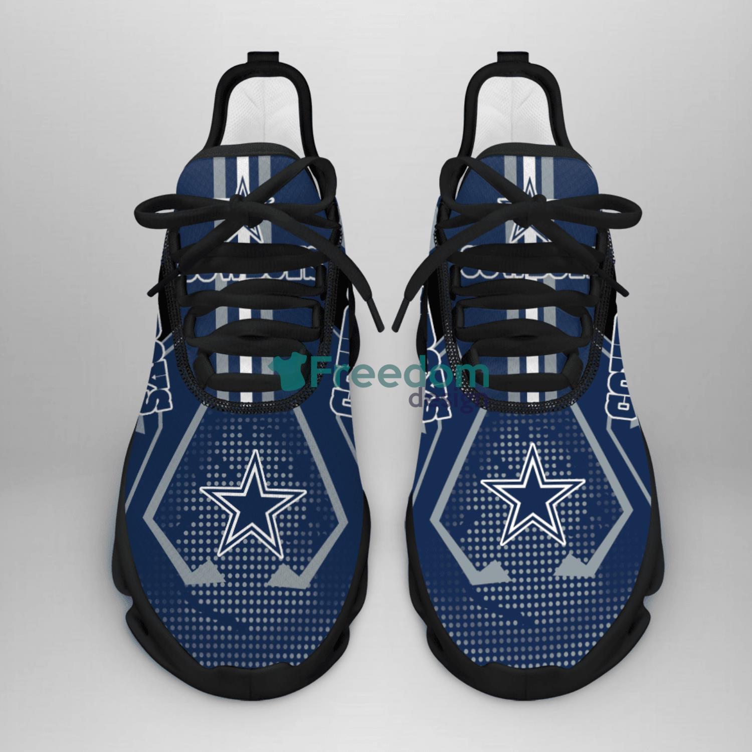 Dallas Cowboys Custom Sneakers Max Soul Shoes For Men And Women