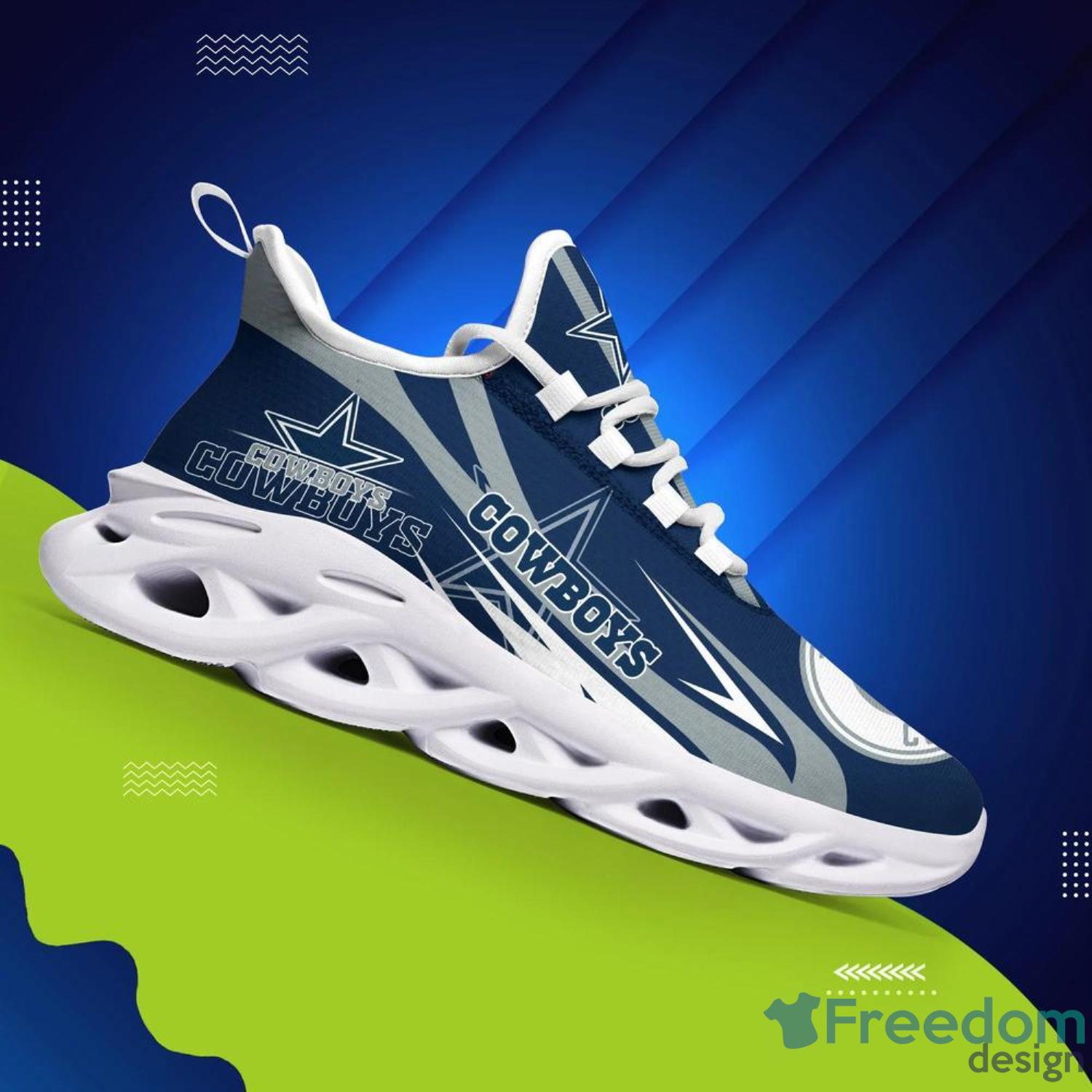 Dallas Cowboys NFL Max Sou Sneakers Running Shoes - Banantees