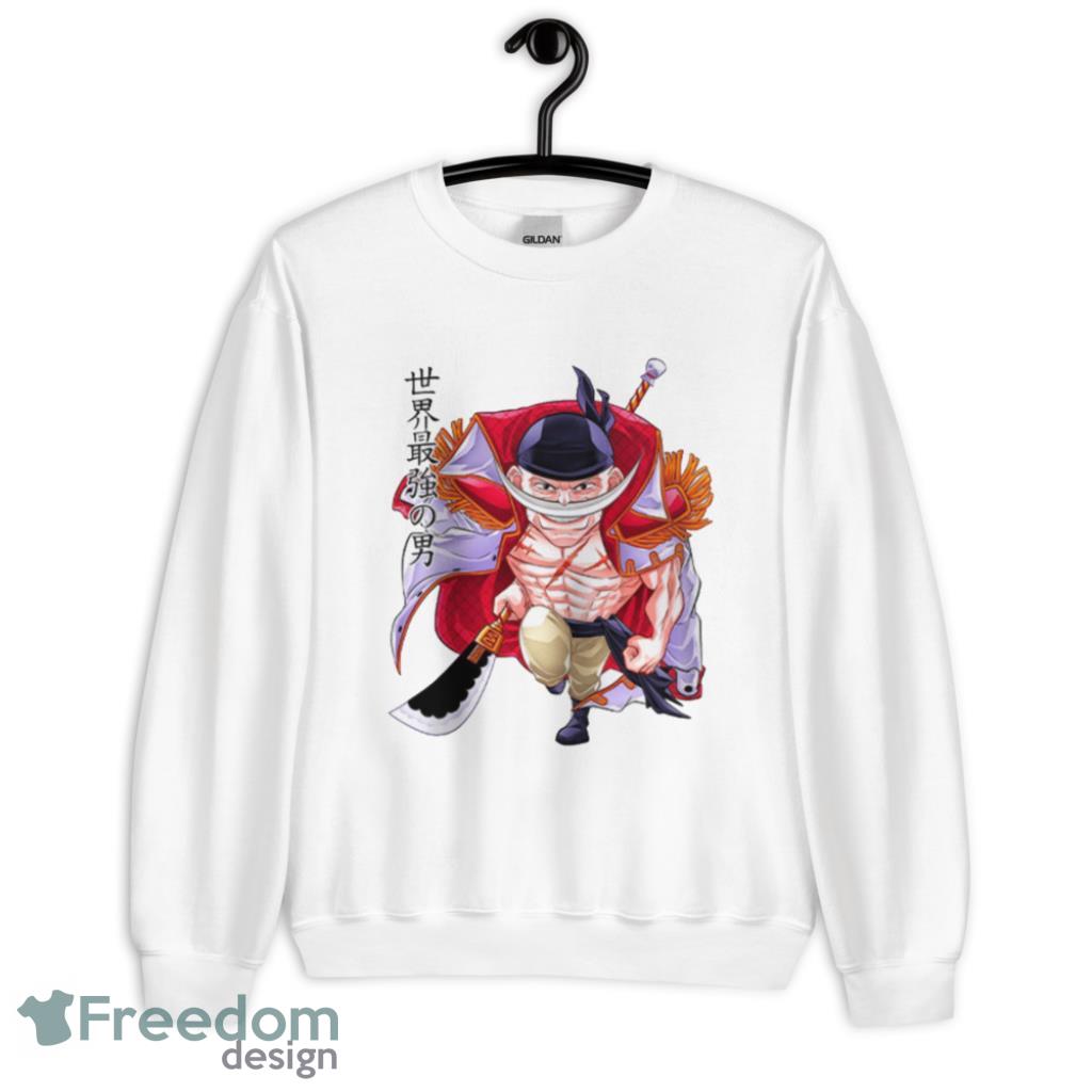 Edward Newgate Whitebeard Yonko Custom Anime One Piece Chibi Light T-Shirt Product Photo 1