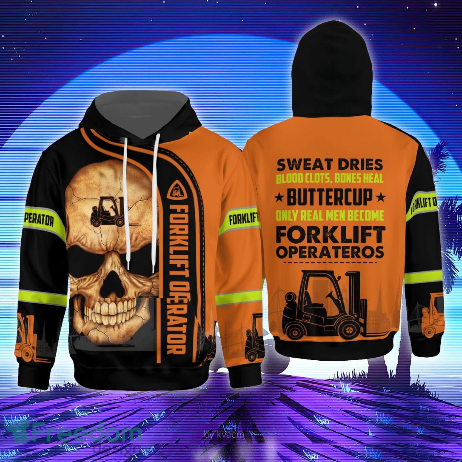 Forklift Operator 3D Hoodie Product Photo 1 Forklift Operator 3D Hoodie Product Photo 1