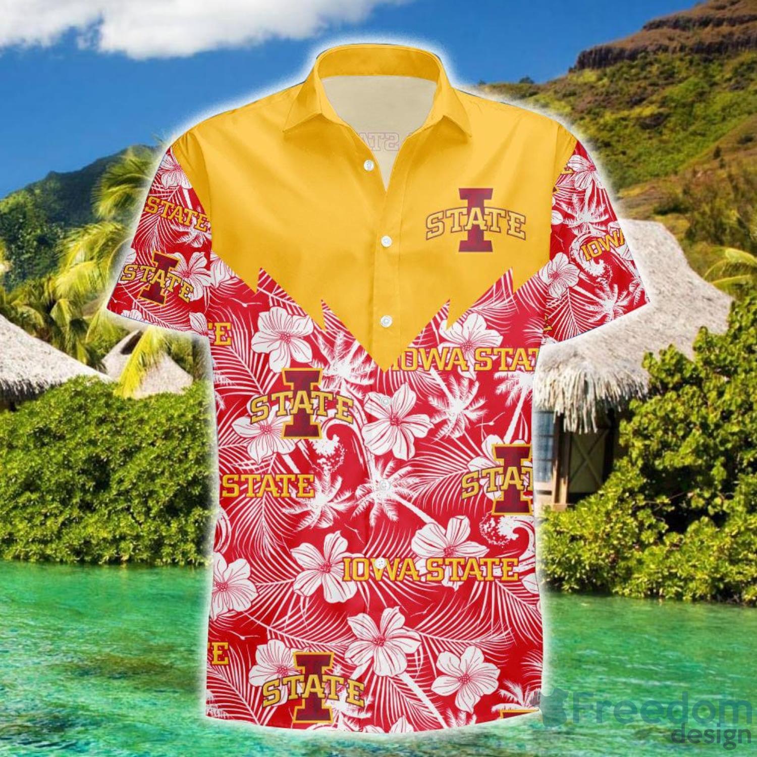 Iowa State Cyclones NCAA Sport Fans Tropical Hawaiian Shirt Summer