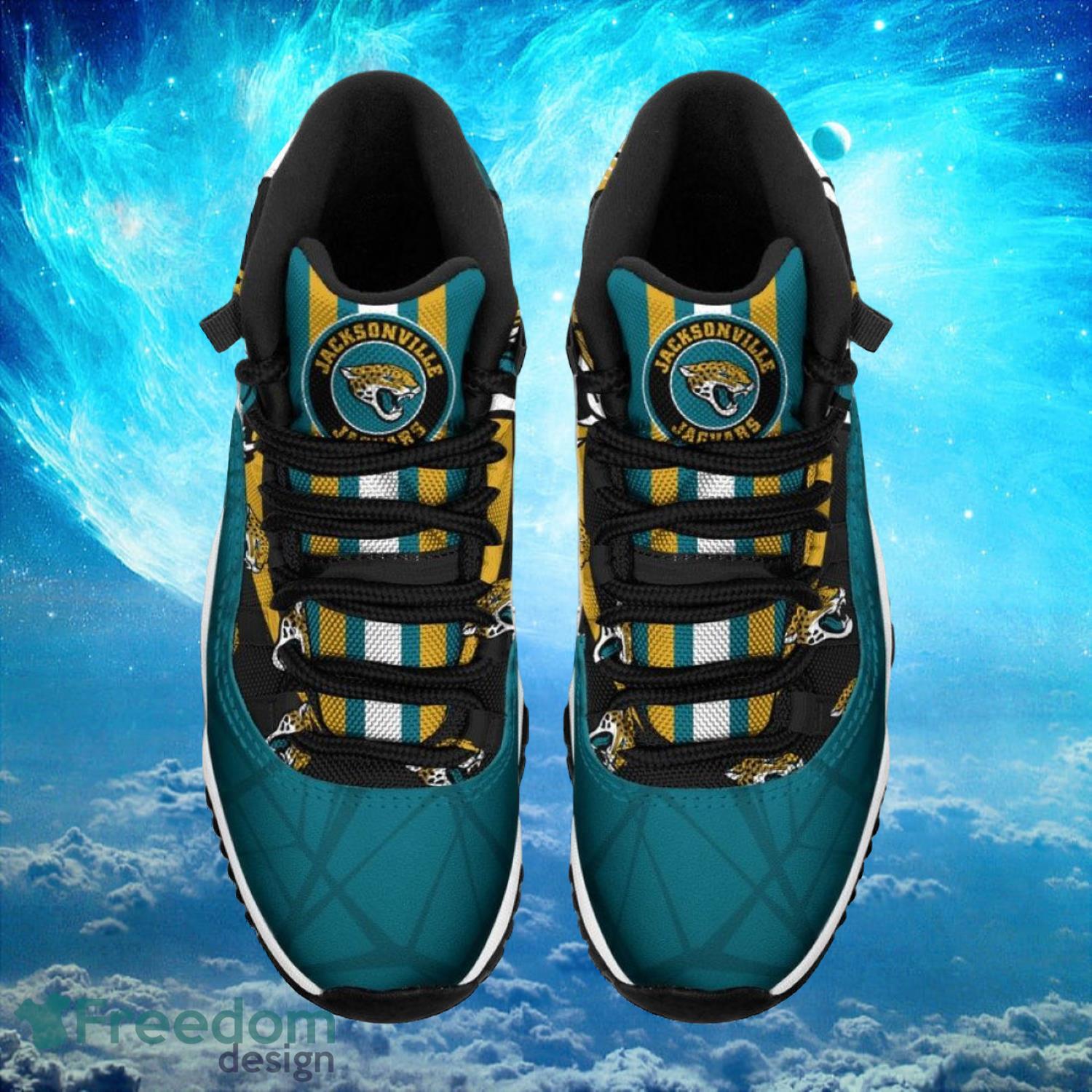 Jacksonville Jaguars NFL Air Jordan 11 Sneakers Shoes Gift For Fans Product Photo 2