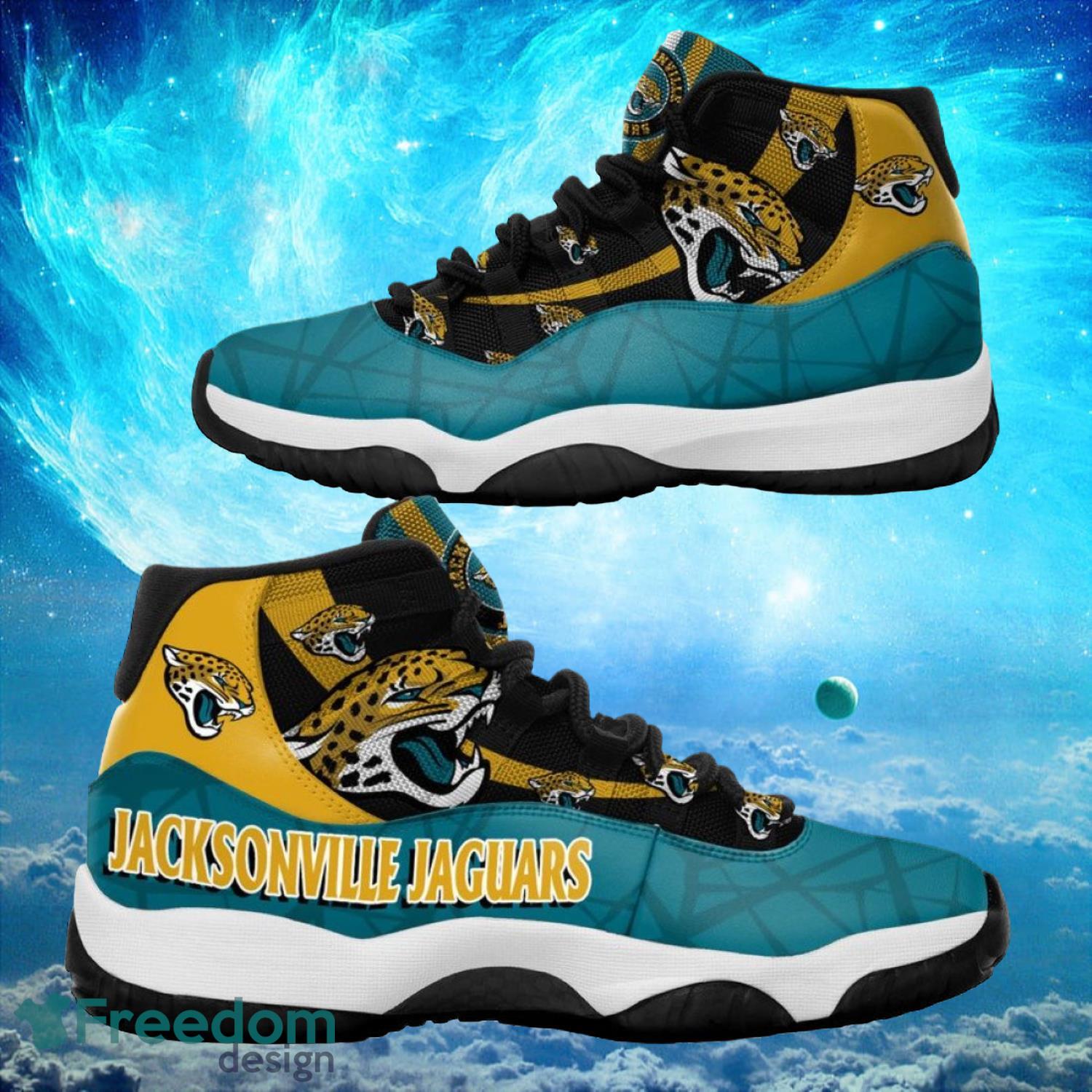 Jacksonville Jaguars NFL Air Jordan 11 Sneakers Shoes Gift For Fans Product Photo 1