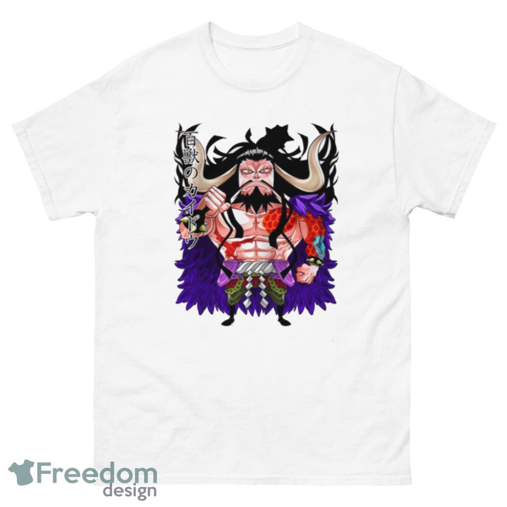 Kaidou of the Beasts Yonko Custom Anime One Piece Chibi T-Shirt Product Photo 2