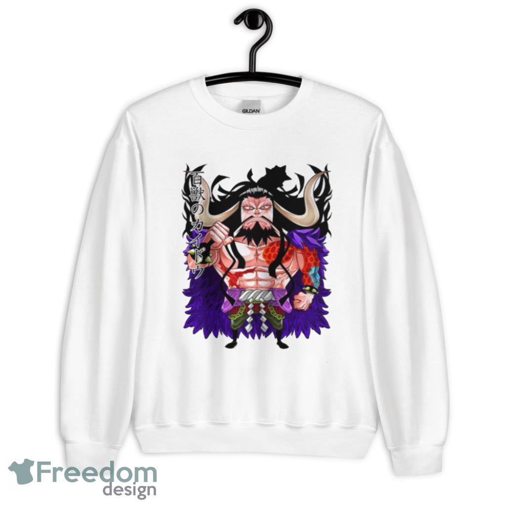 Kaidou of the Beasts Yonko Custom Anime One Piece Chibi T-Shirt Product Photo 1