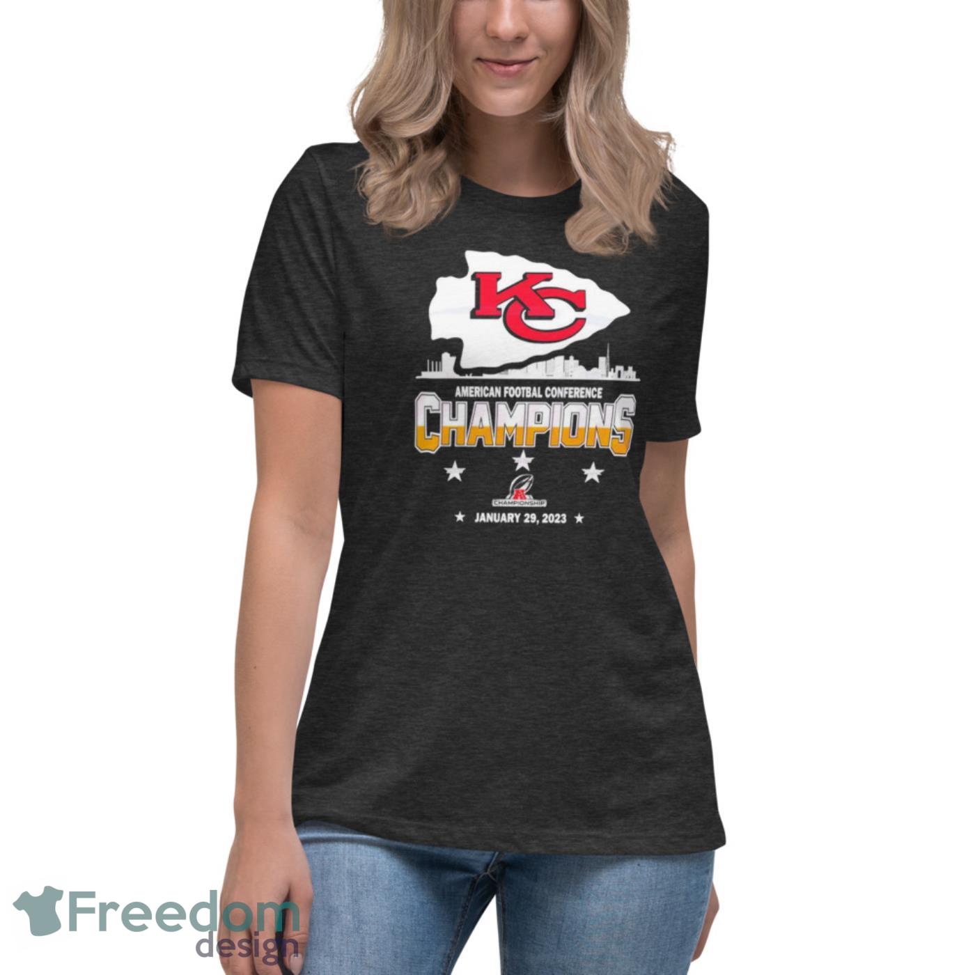 Kansas City Chiefs American Football Conderence Shirt Ladies T-shirt