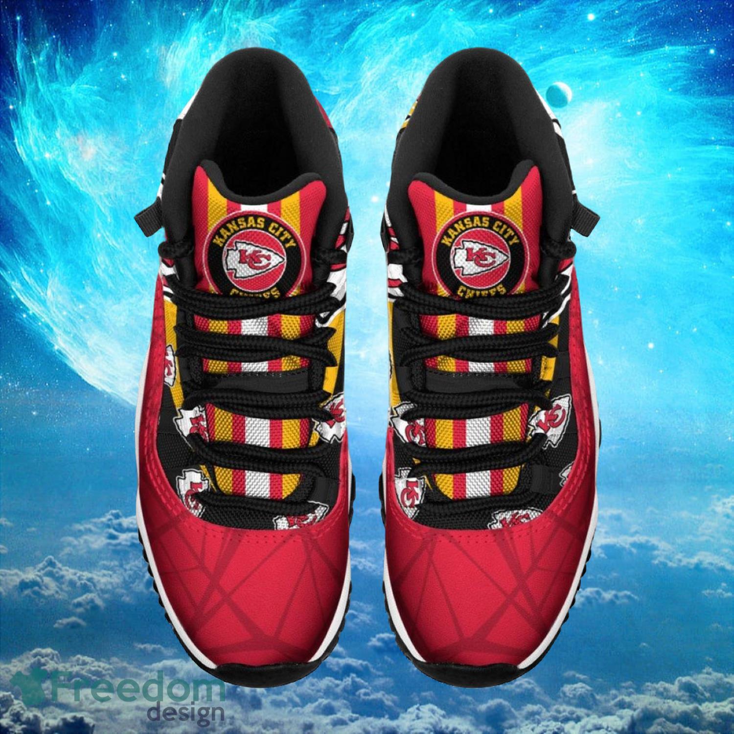 Kansas City Chiefs NFL Air Jordan 11 Sneakers Shoes Gift For Fans Product Photo 2