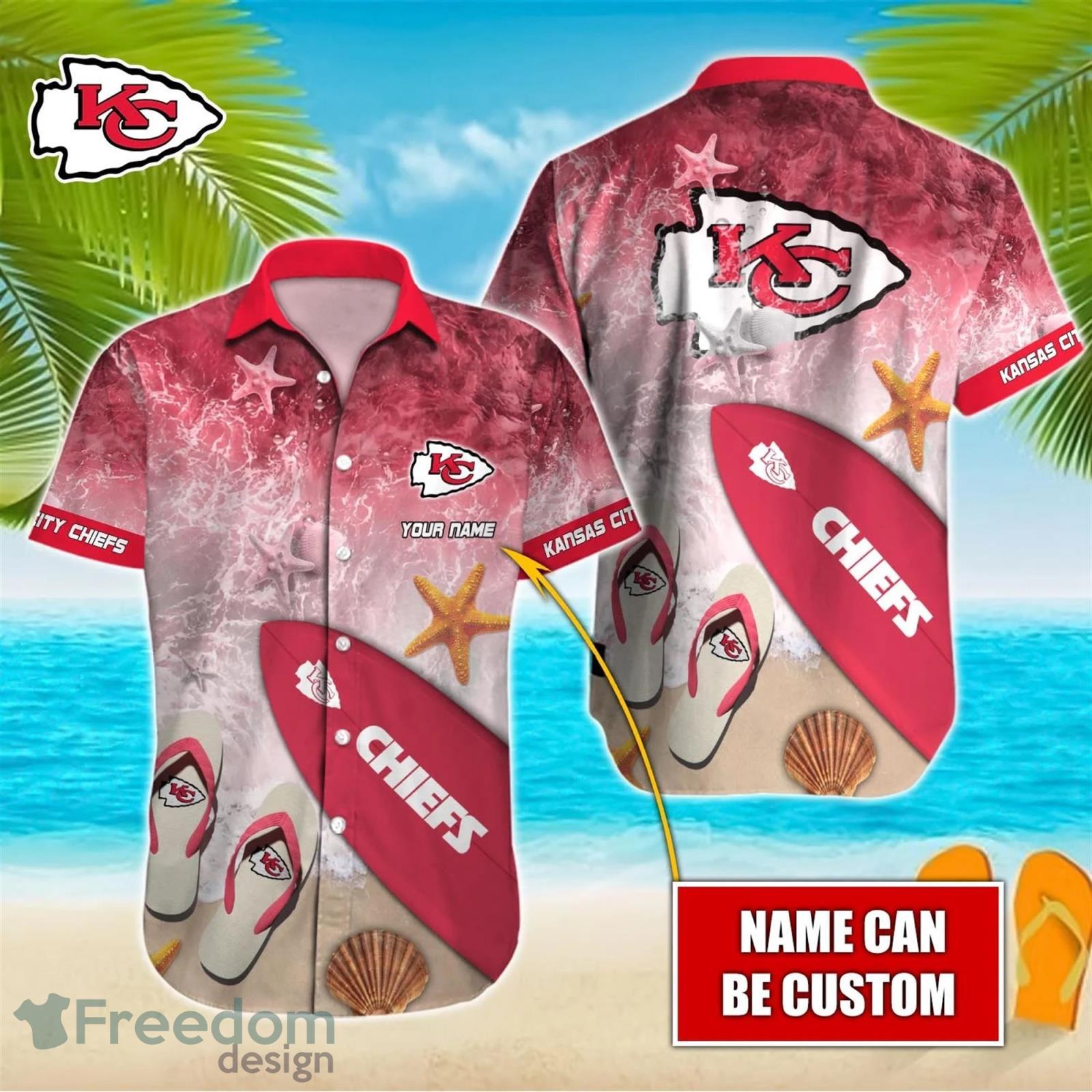 Kansas City Chiefs All Over Print Logo And Coconut Trending Summer