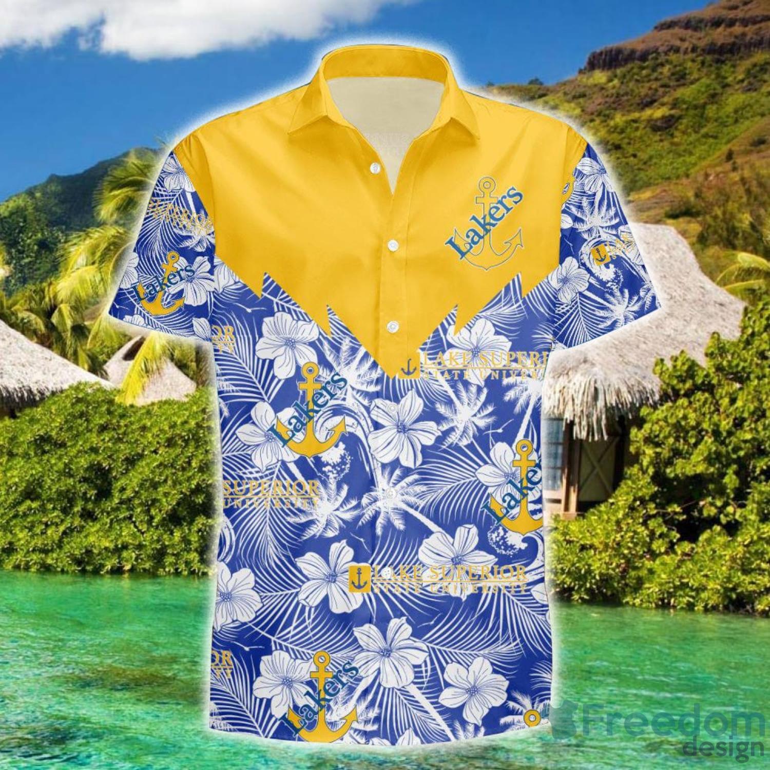 LA Lakers Hawaiian Shirt For Men And Women - Freedomdesign