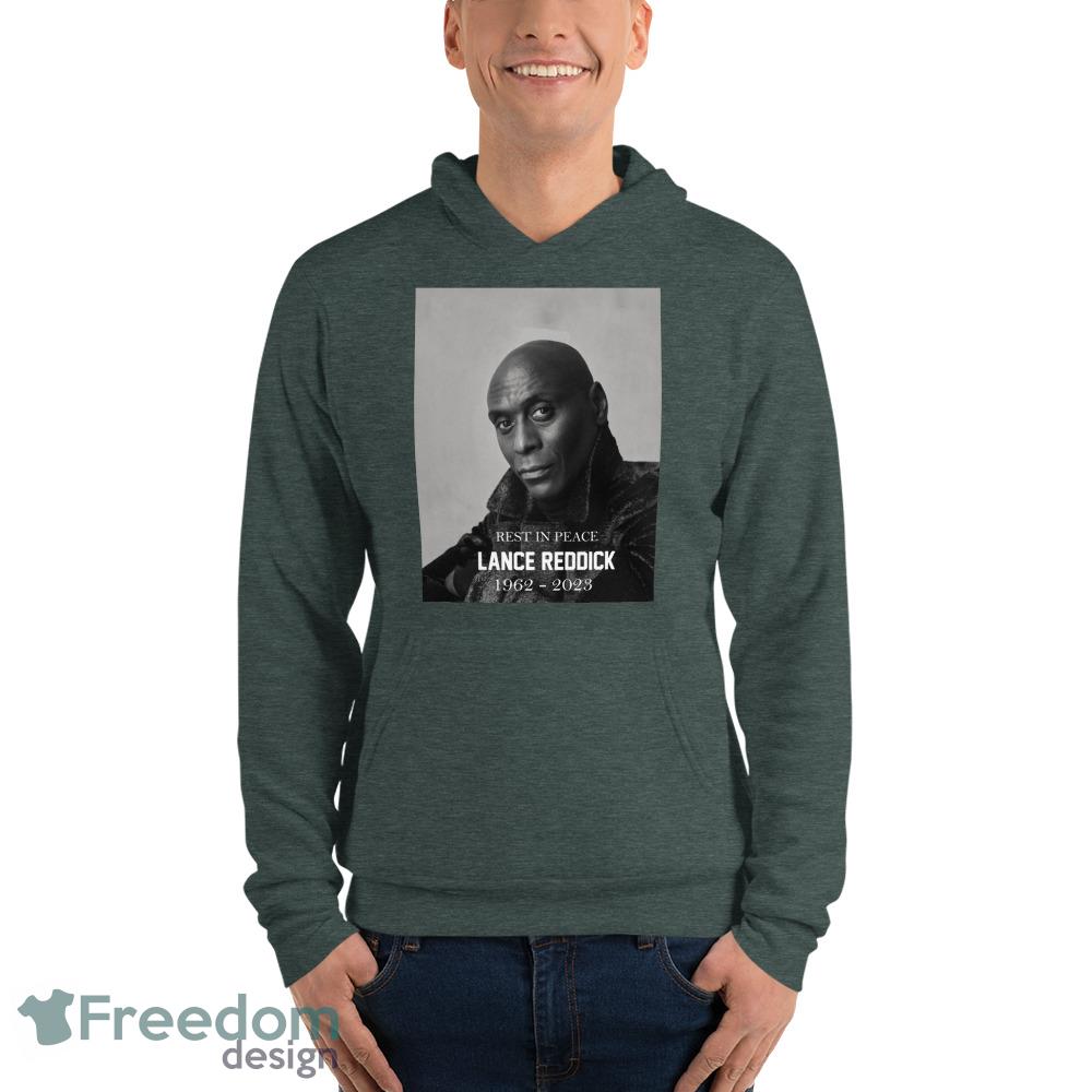 Lance Reddick Rest In Peace 1962 2023 Shirt - Unisex Fleece Pullover Hoodie-1 Lance Reddick Rest In Peace 1962 2023 Shirt - Unisex Fleece Pullover Hoodie-1