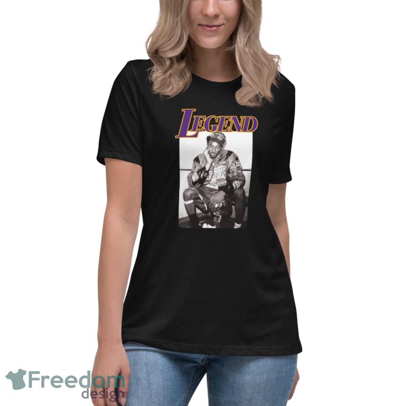 Legend Kobe Bryant Lakers Championship T Shirt Black Mamba T Shirt - Womens Relaxed Short Sleeve Jersey Tee Legend Kobe Bryant Lakers Championship T Shirt Black Mamba T Shirt - Womens Relaxed Short Sleeve Jersey Tee