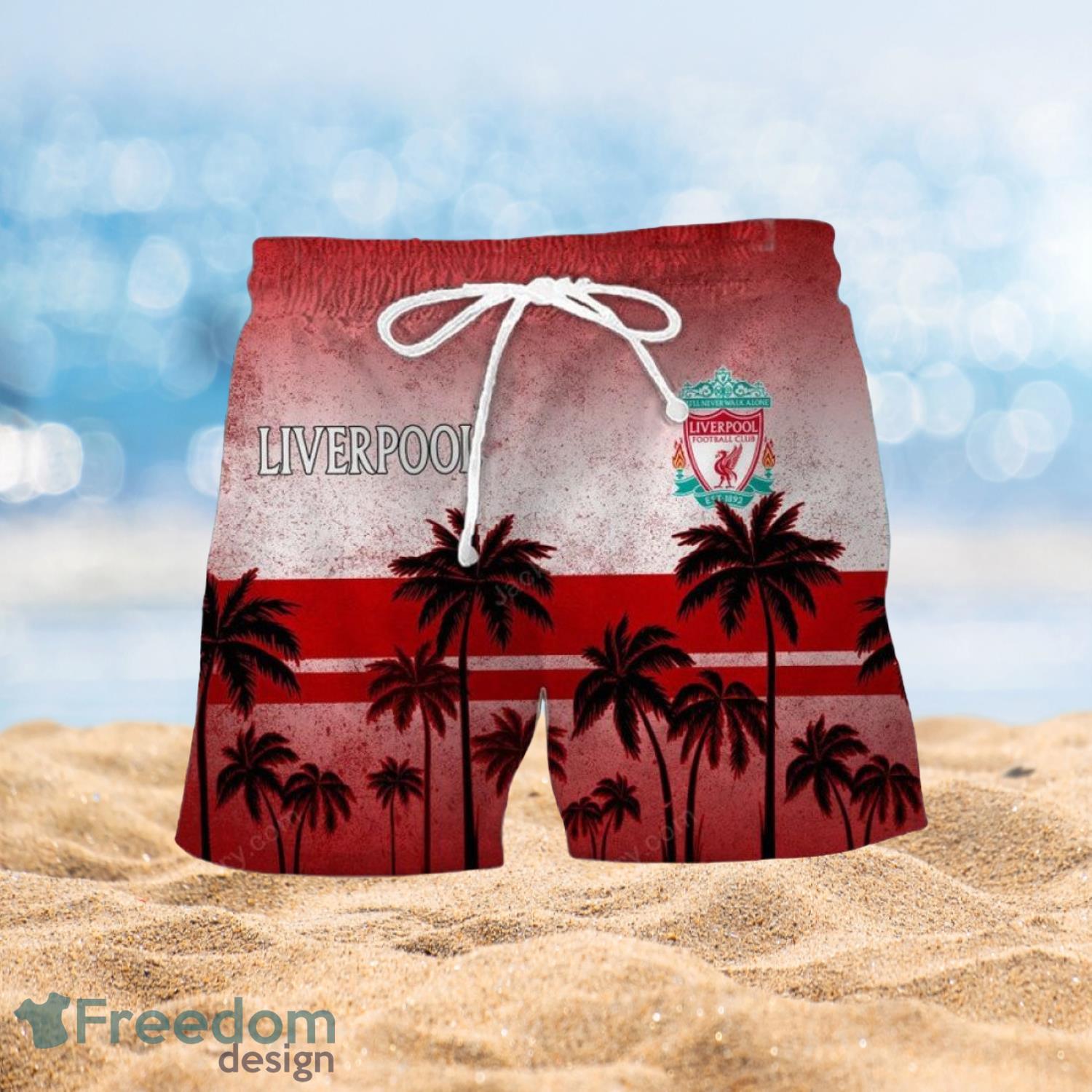 Liverpool FC Summer Beach Shirt and Shorts Full Over Print Product Photo 2