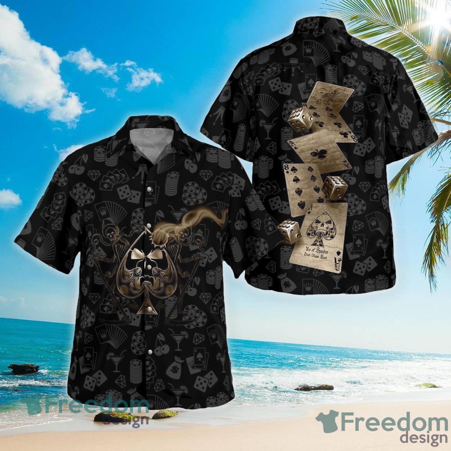 FDNY EMS Haz-Tac Tropical Style Hawaiian Shirt - Freedomdesign