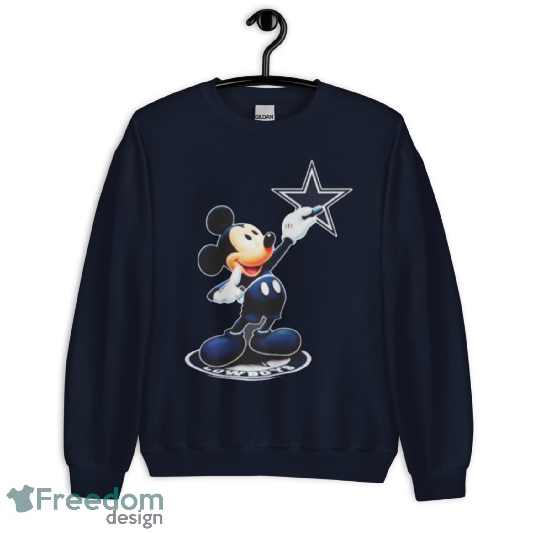 NFL Dallas Cowboys Mickey Mouse Disney Super Bowl Football T Shirt -  Rookbrand