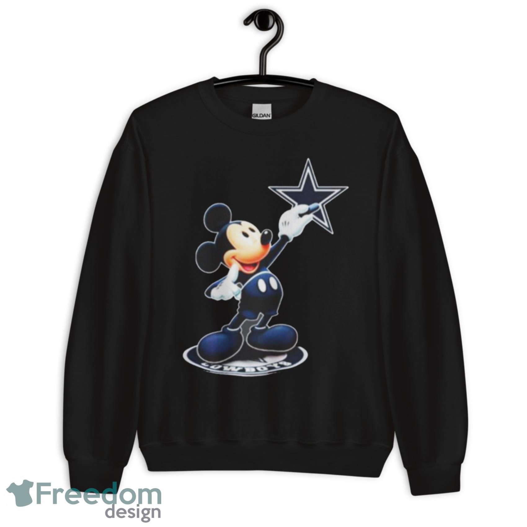 Mickey Mouse Nfl Dallas Cowboys logo 2023 shirt, hoodie, sweater