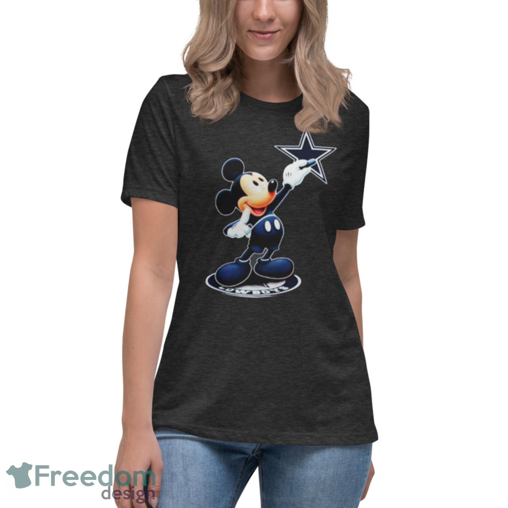 Disney Mickey Mouse Love Dallas Cowboys 2023 T Shirt - Limotees