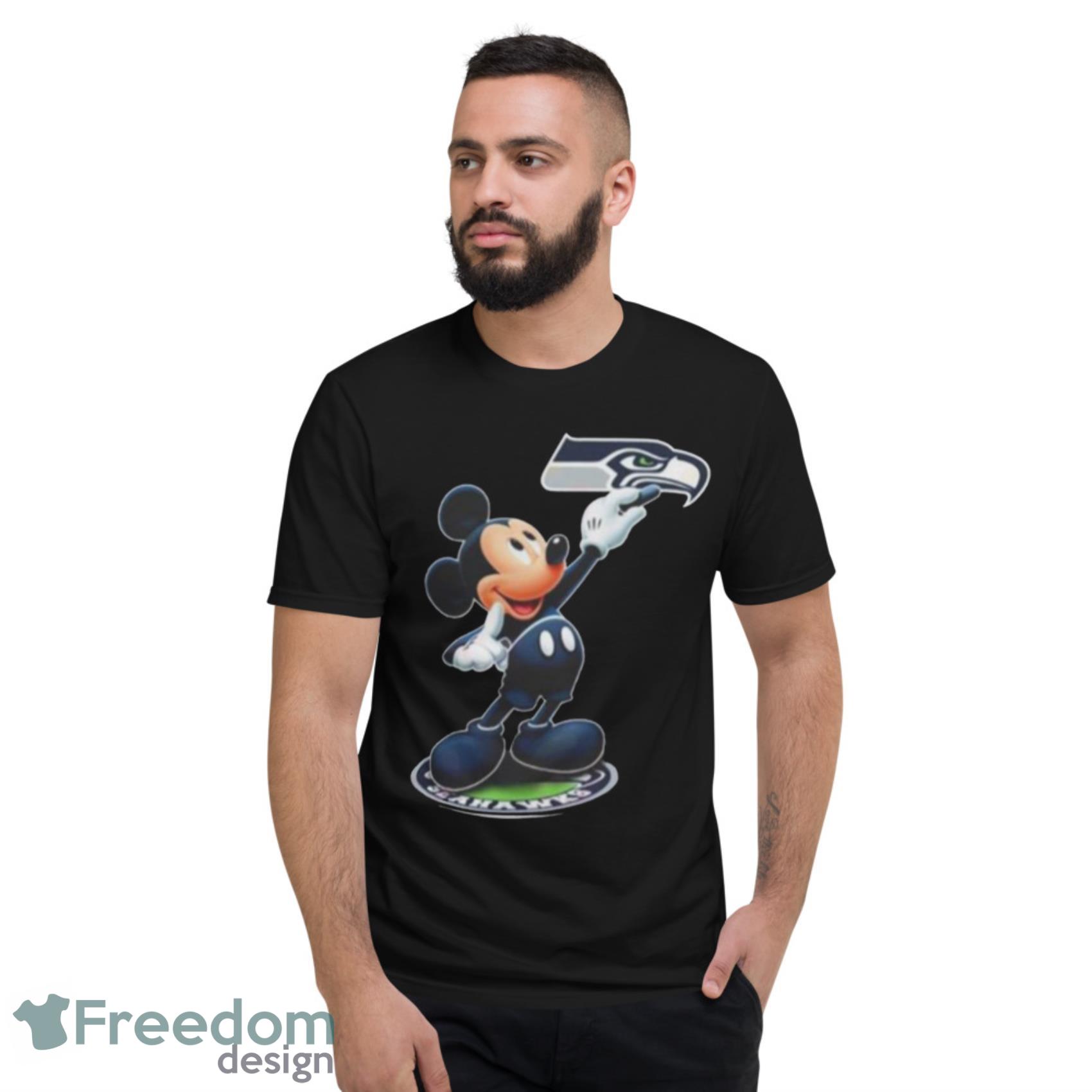 2023 NFL Seattle Seahawks Mickey Mouse And Minnie Mouse t-shirt