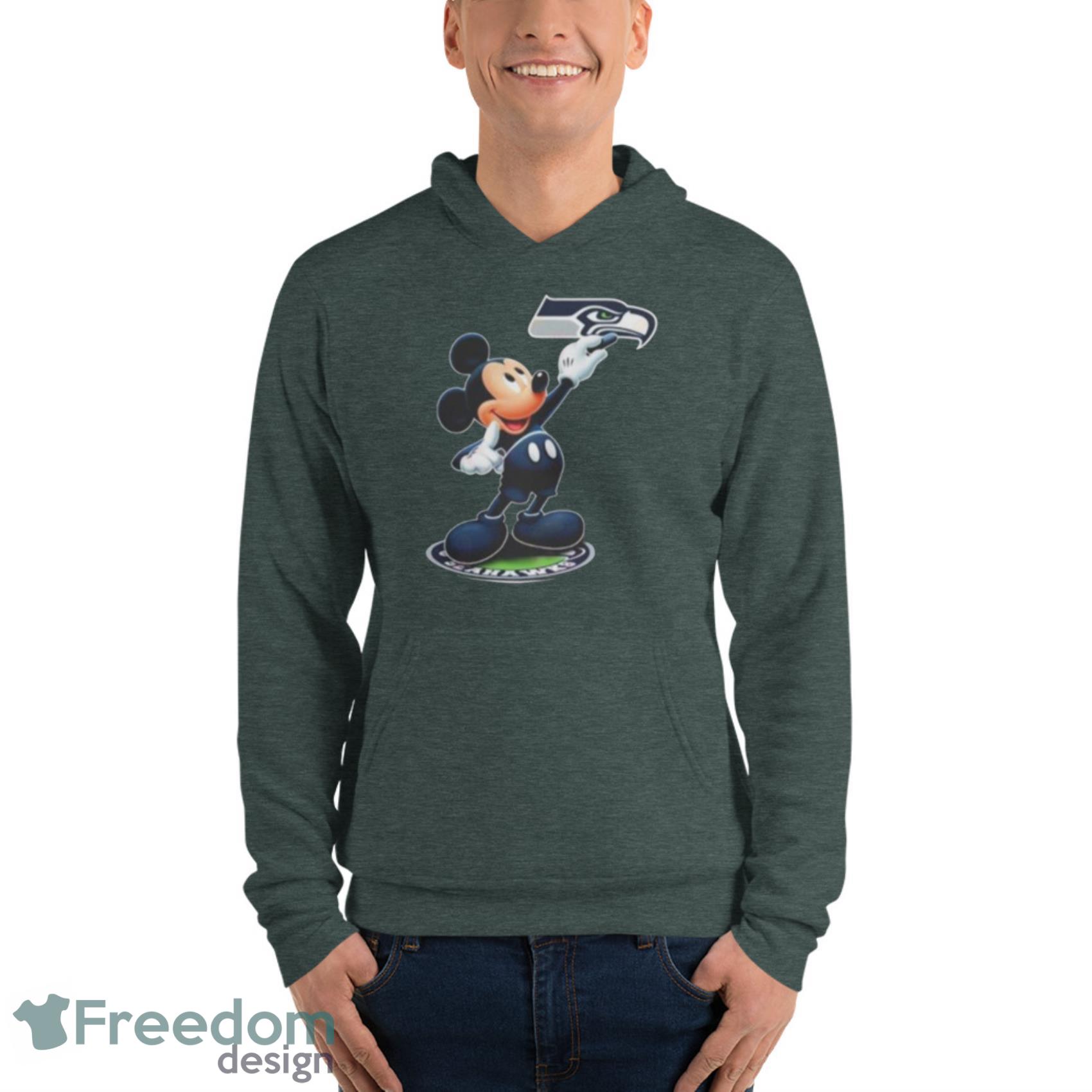 NFL Seattle Seahawks Mickey Mouse Donald Duck Goofy Football T Shirt -  Rookbrand