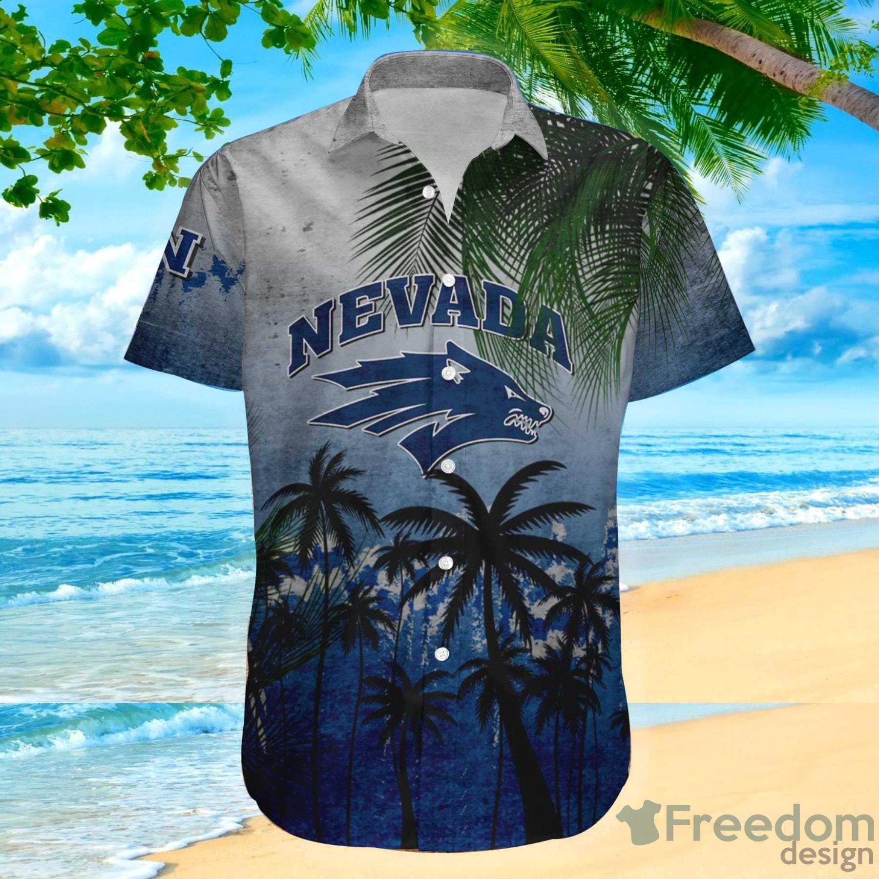 Best Selling Product] Atlanta Braves MLB Palm Tree Pattern All Over Print  Hawaiian Shirt