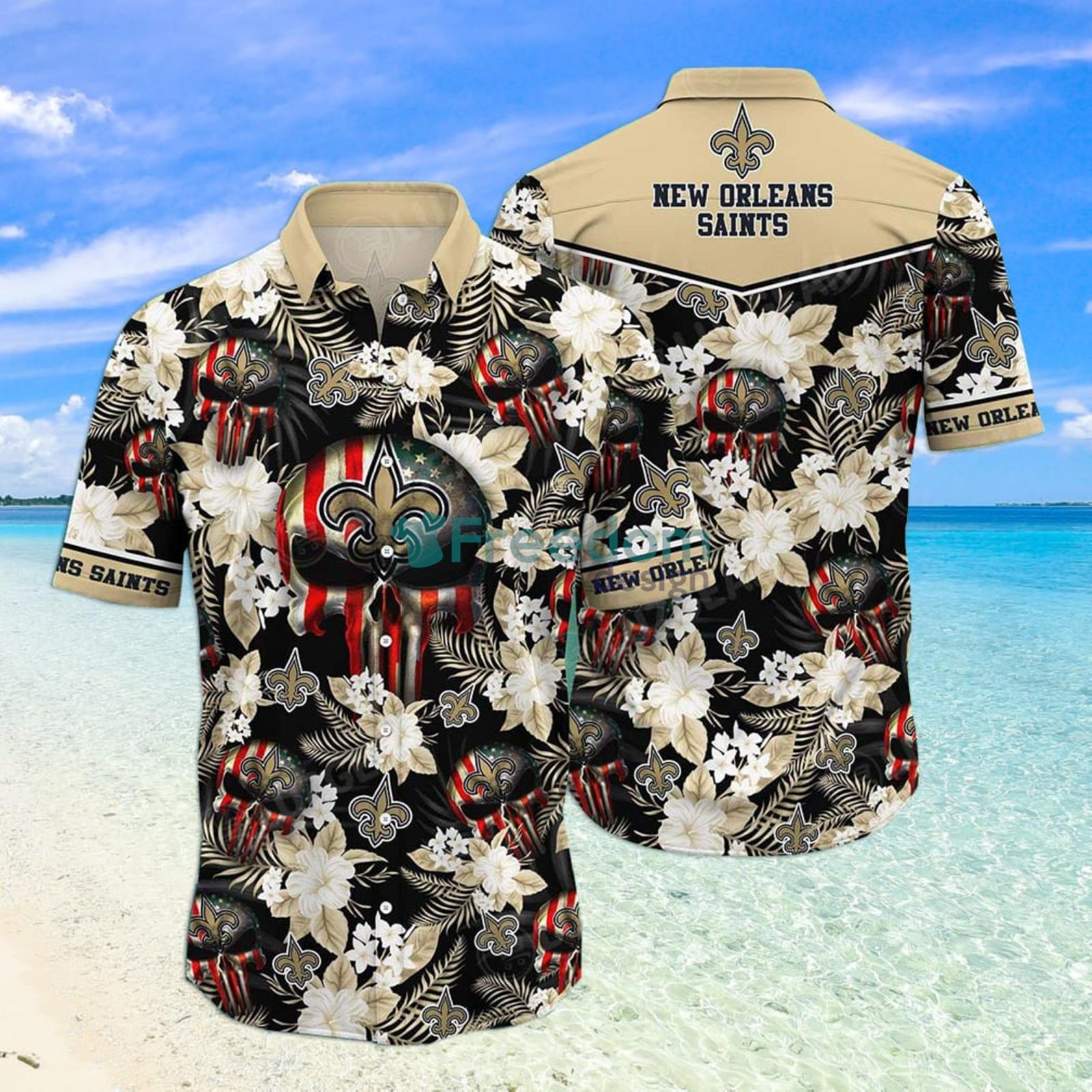 New Orleans Saints NFL Flower Hawaiian Shirt Special Gift For Fans -  Freedomdesign