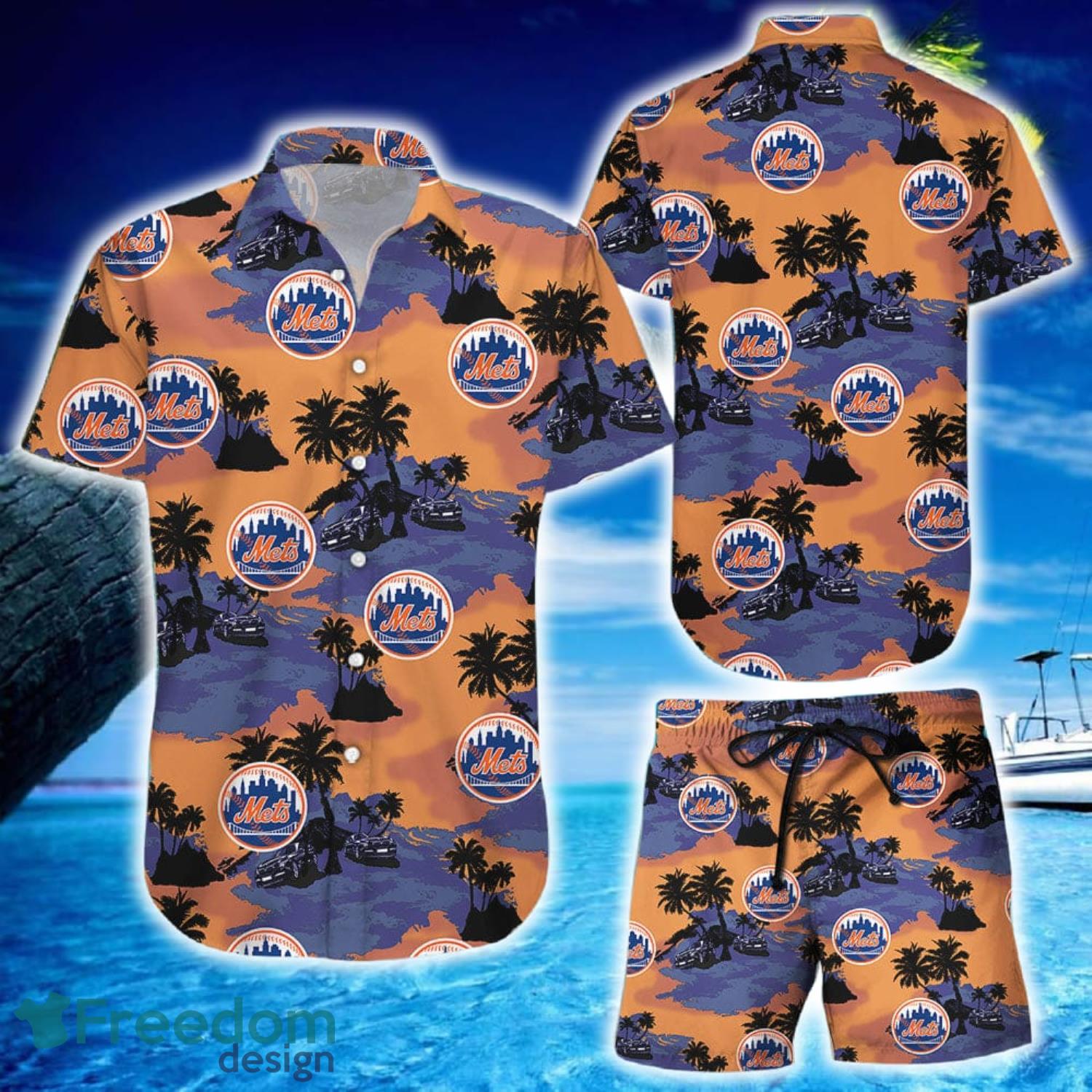 New York Mets Mlb Hawaiian Shirt And Short Men Youth Mets Aloha Shirt -  Best Seller Shirts Design In Usa