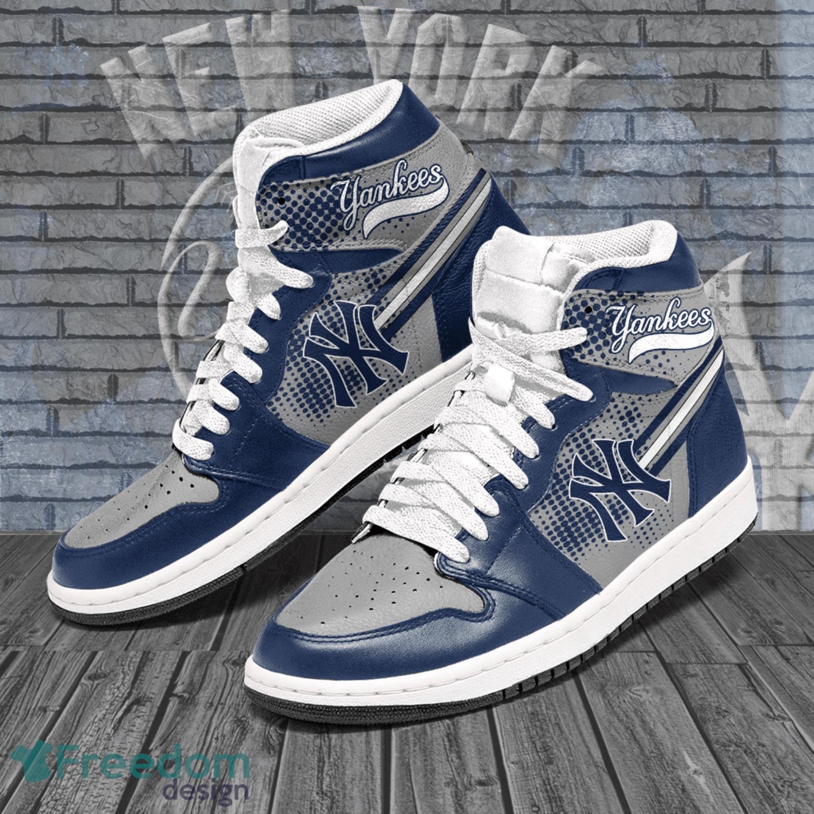 Personalized Name New York Yankees Air Jordan Hightop Shoes Sneaker For  Sport Fans - Freedomdesign