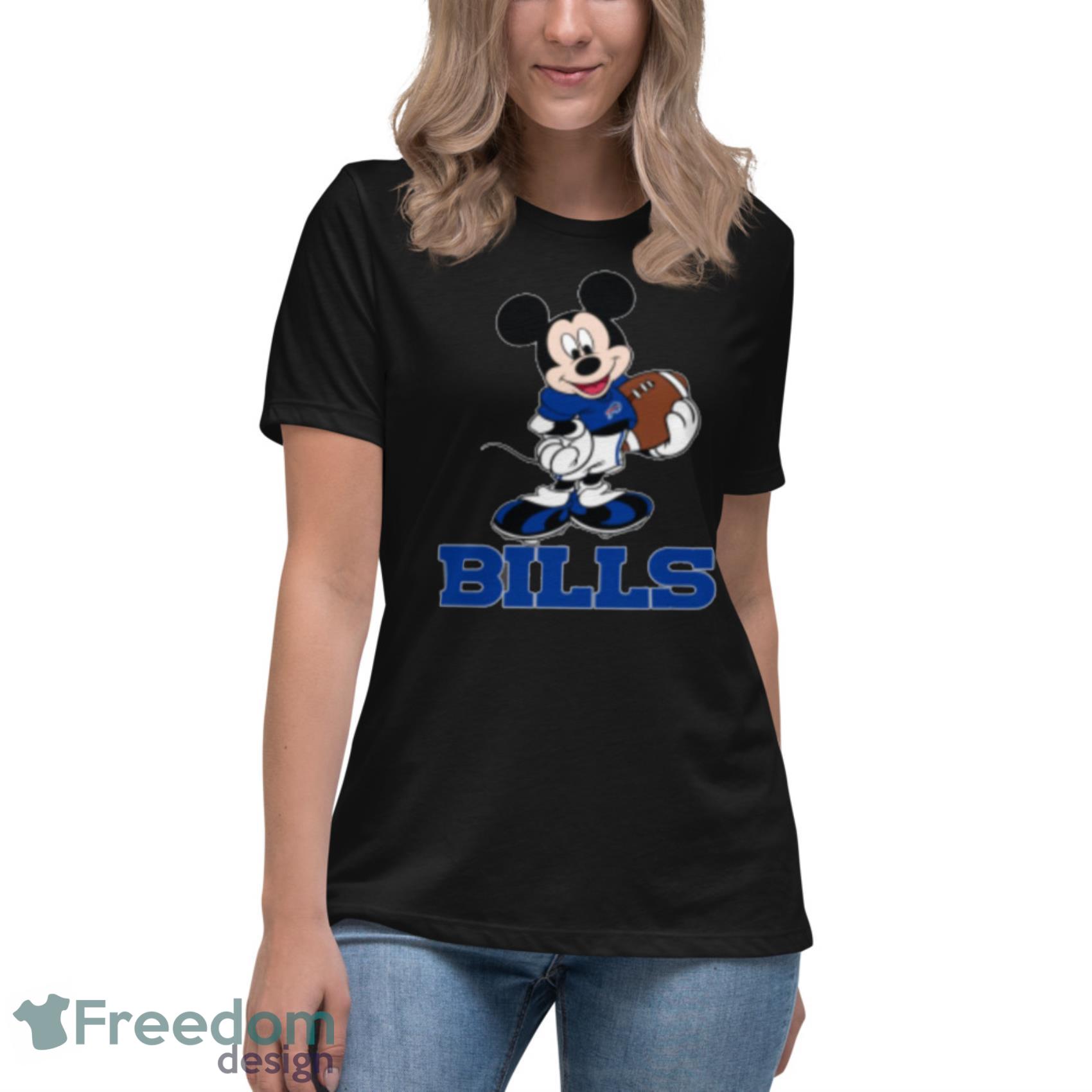 NFL Buffalo Bills Mickey Mouse Donald Duck Goofy Football Shirt T-Shirt -  Freedomdesign