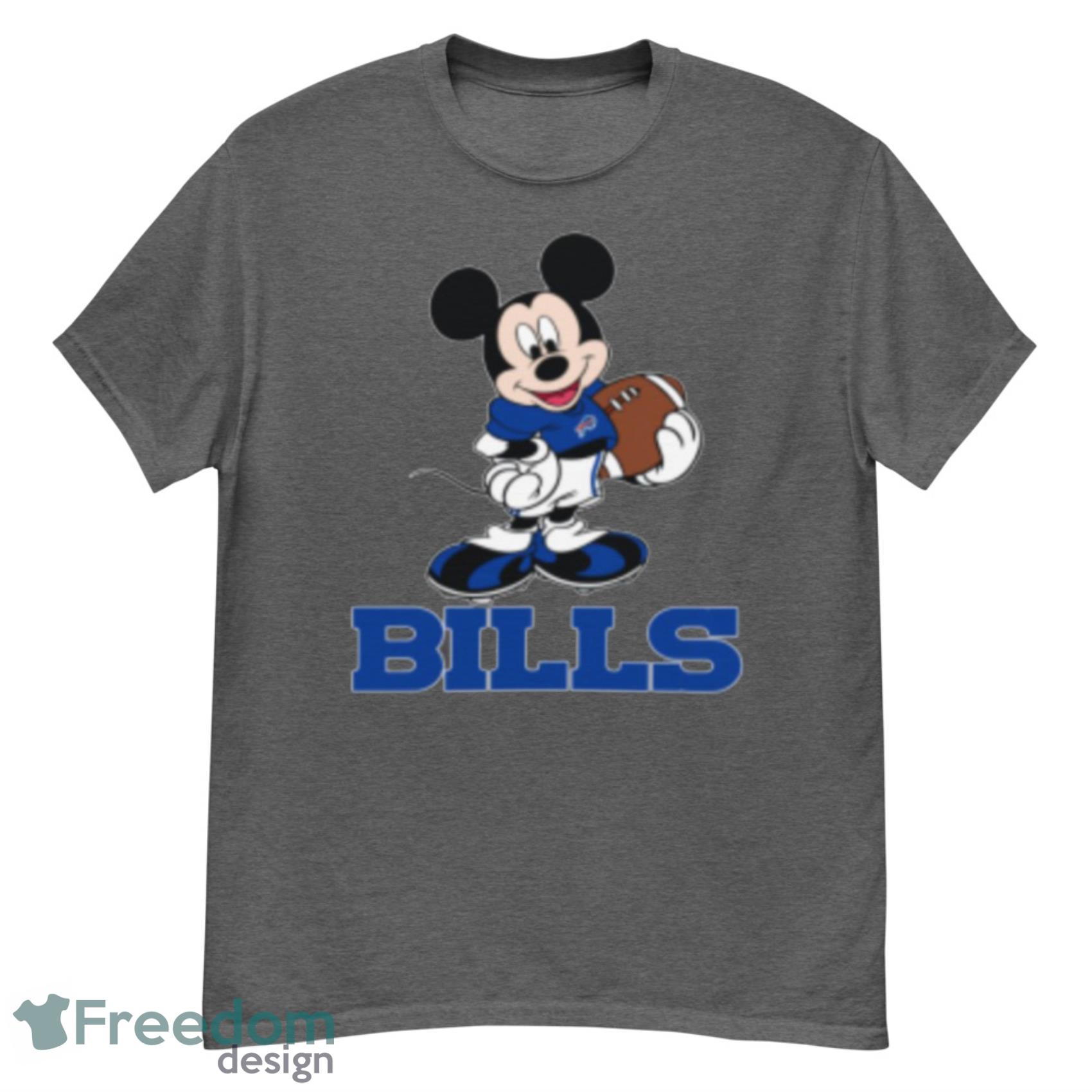 NFL Buffalo Bills Mickey Mouse Donald Duck Goofy Football Shirt T-Shirt -  Freedomdesign