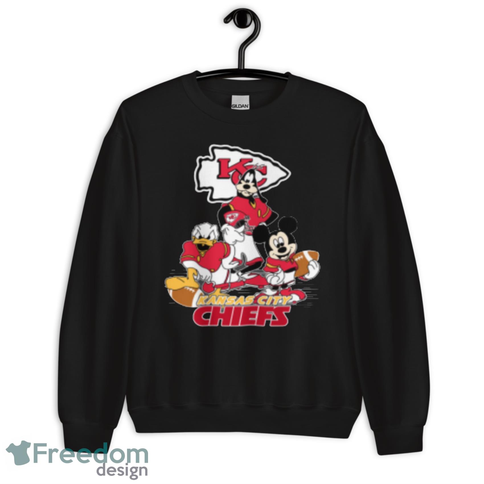 Mickey Mouse And Friends Kansas City Chiefs Shirt, hoodie, longsleeve,  sweatshirt, v-neck tee